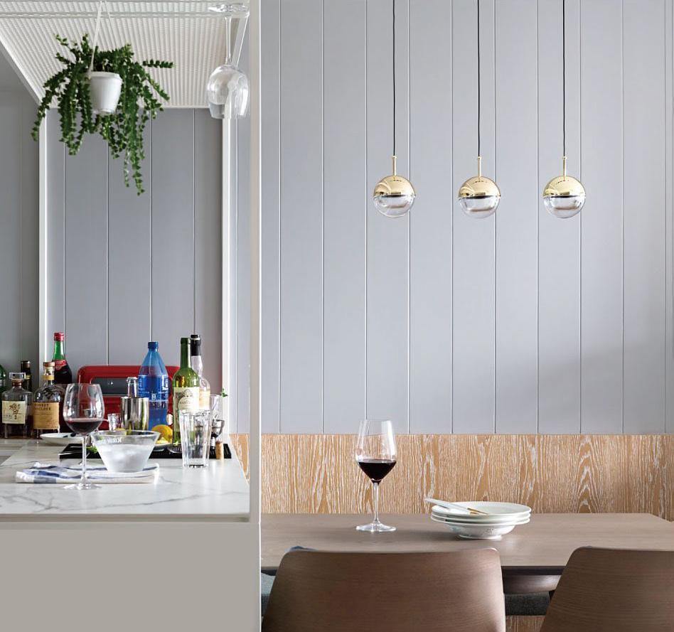 Zaneth Pendant Lamp Steel Glass Multi Drop Minimalist Staircase-Neutral Decor