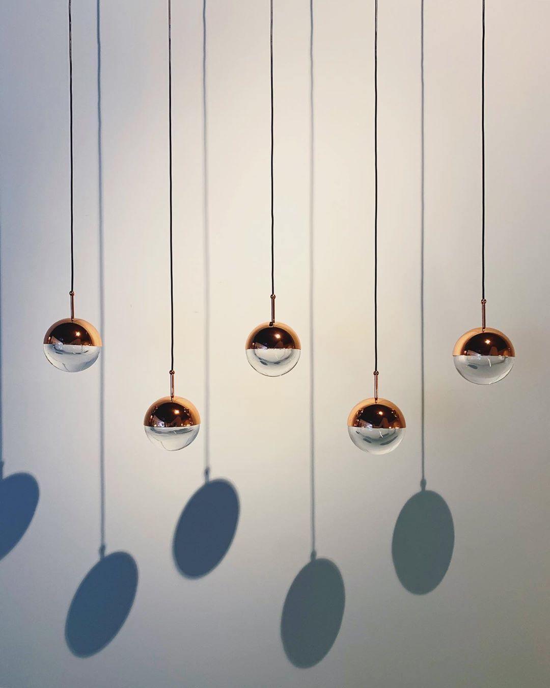 Zaneth Pendant Lamp Steel Glass Multi Drop Minimalist Staircase-Neutral Decor