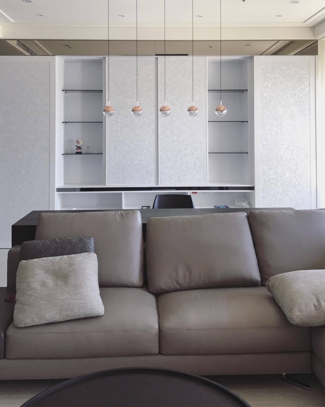 Zaneth Pendant Lamp Steel Glass Multi Drop Minimalist Staircase-Neutral Decor