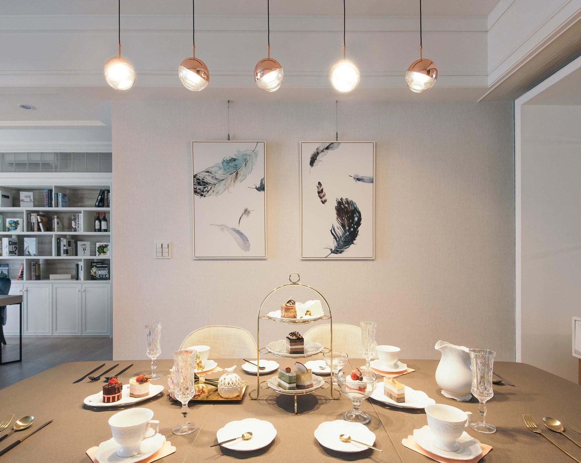 Zaneth Pendant Lamp Steel Glass Multi Drop Minimalist Staircase-Neutral Decor