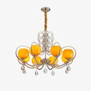 Jude Luxury Glass Chandelier-Neutral Decor