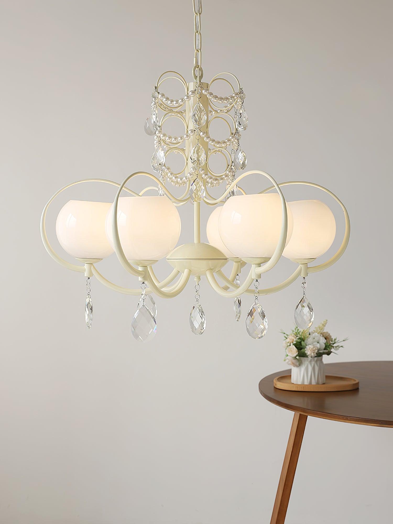 Jude Luxury Glass Chandelier-Neutral Decor