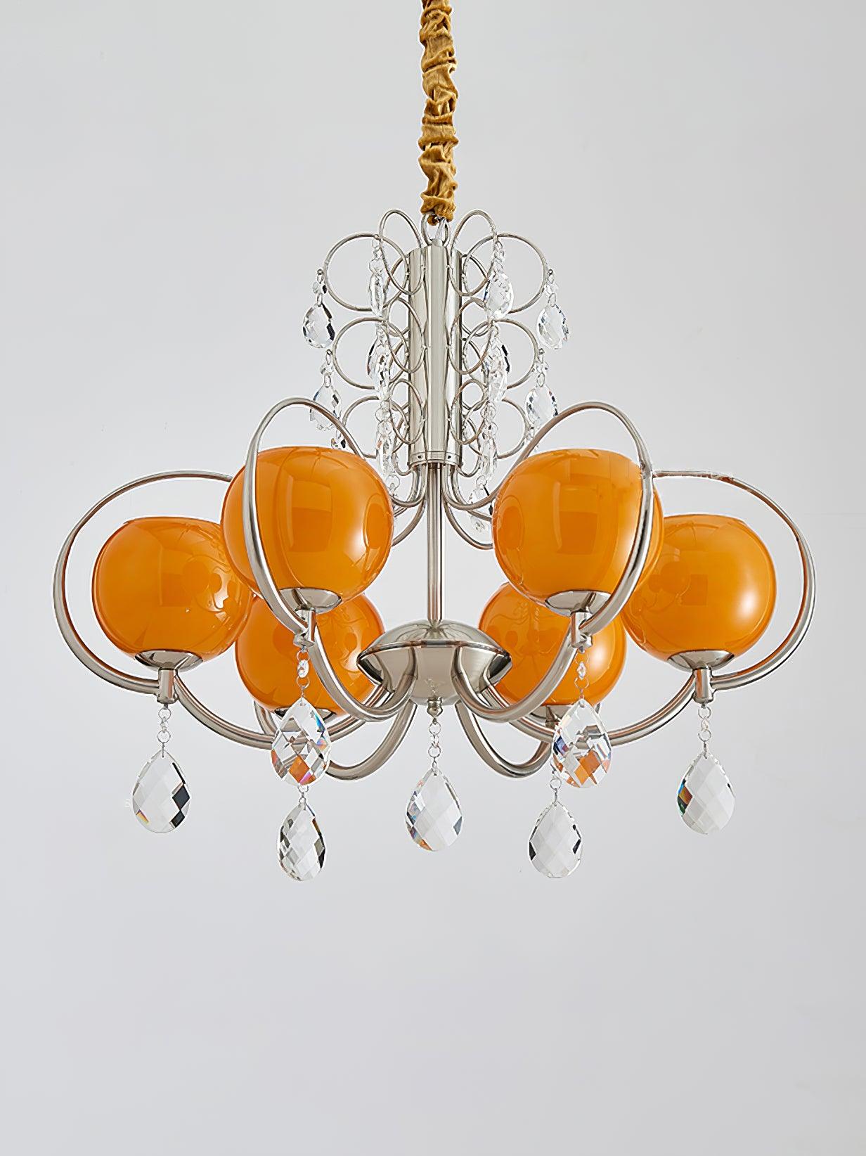Jude Luxury Glass Chandelier-Neutral Decor