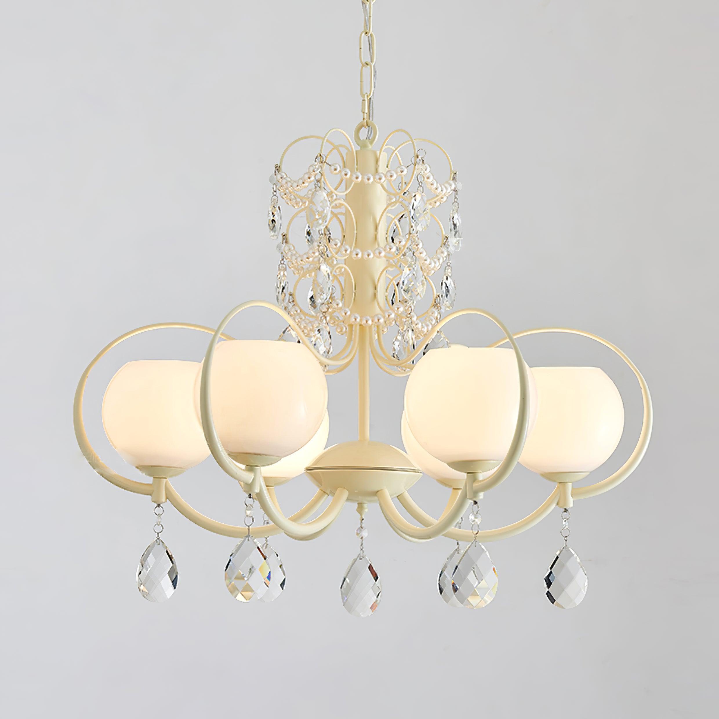 Jude Luxury Glass Chandelier-Neutral Decor