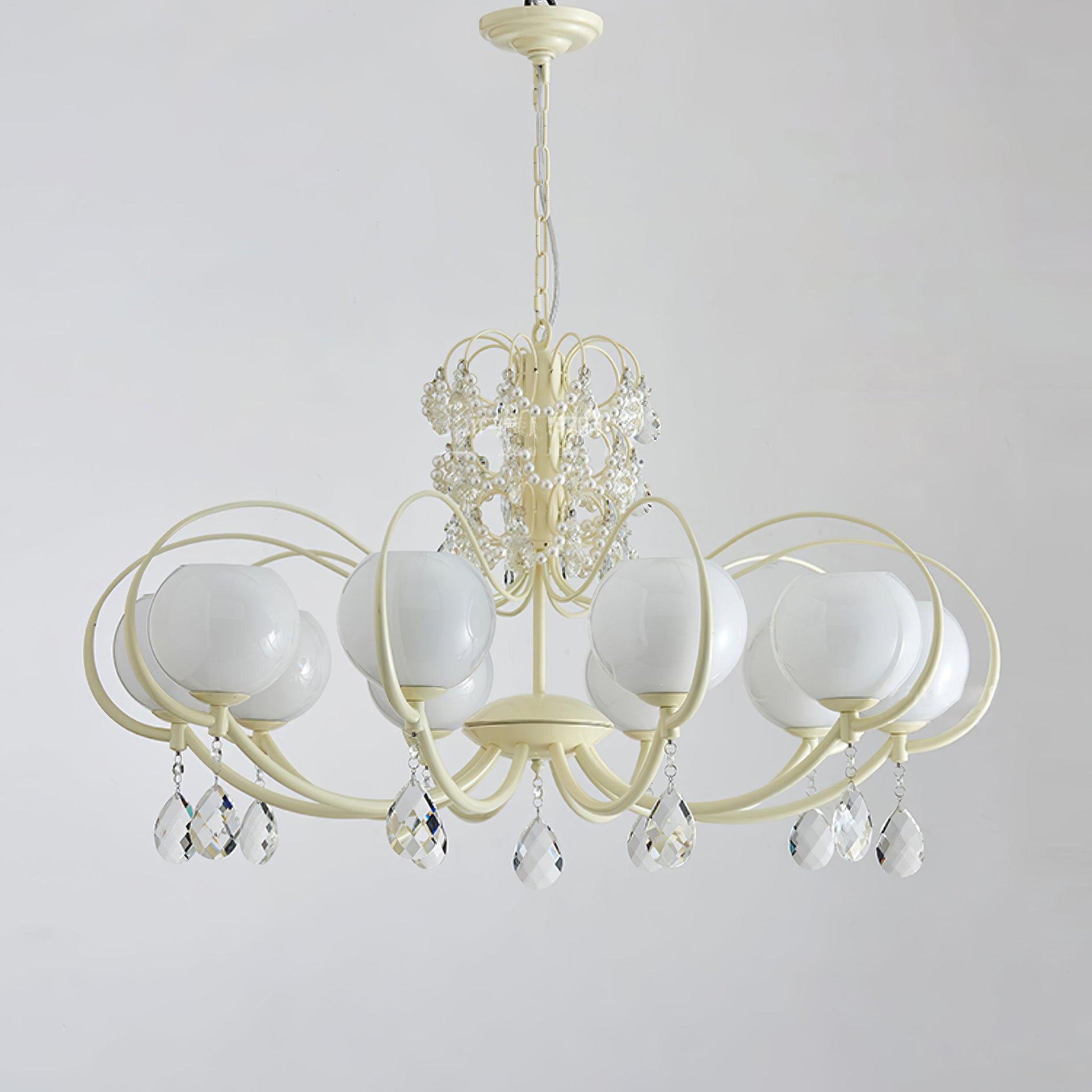 Jude Luxury Glass Chandelier-Neutral Decor