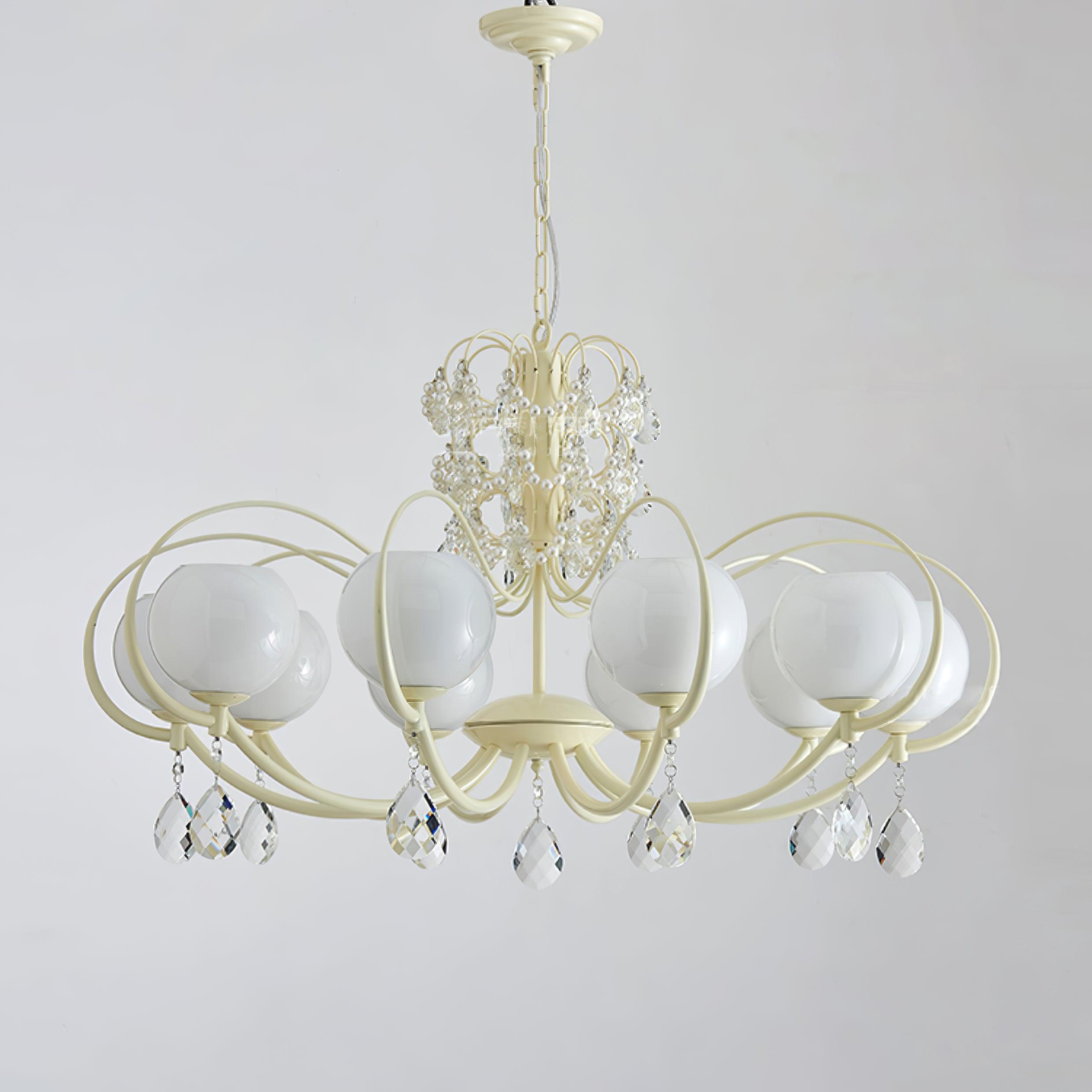 Jude Luxury Glass Chandelier-Neutral Decor