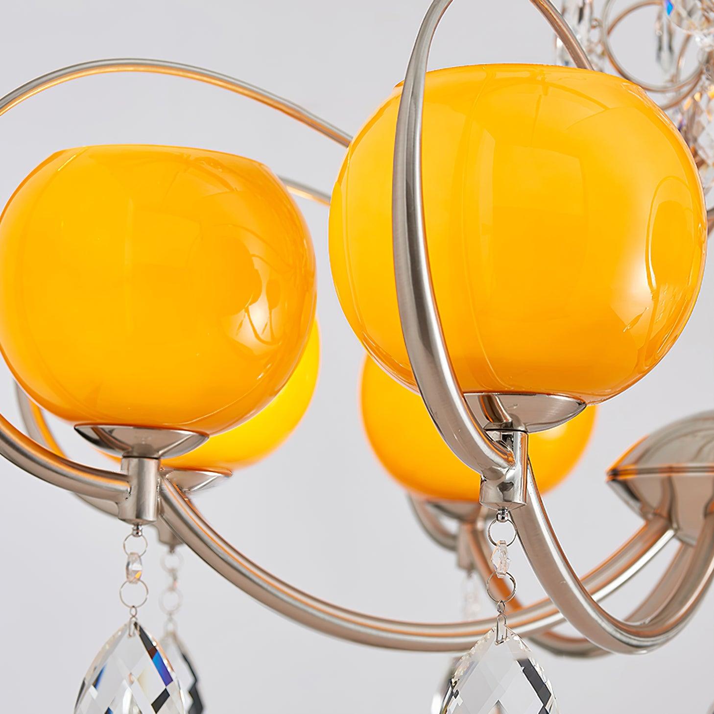 Jude Luxury Glass Chandelier-Neutral Decor