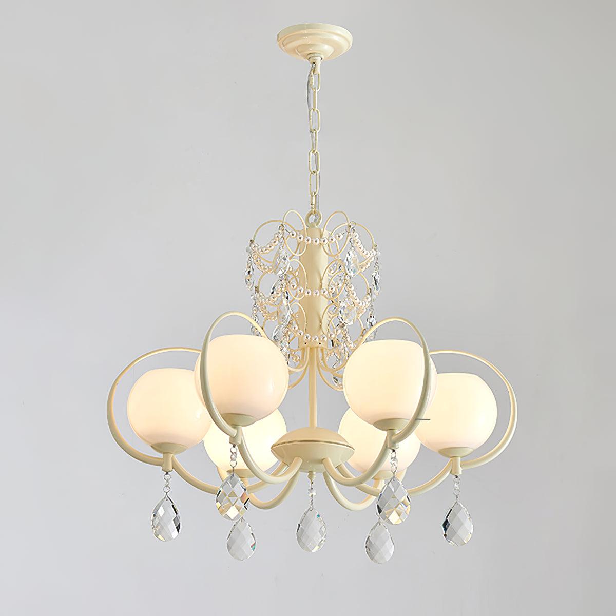Jude Luxury Glass Chandelier-Neutral Decor