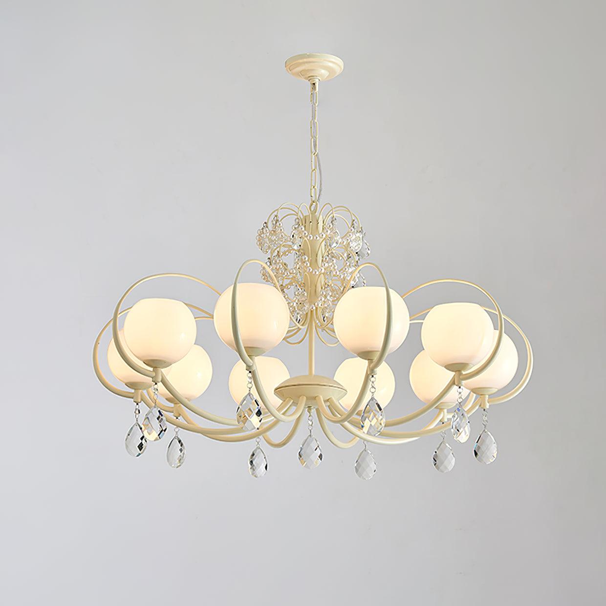 Jude Luxury Glass Chandelier-Neutral Decor