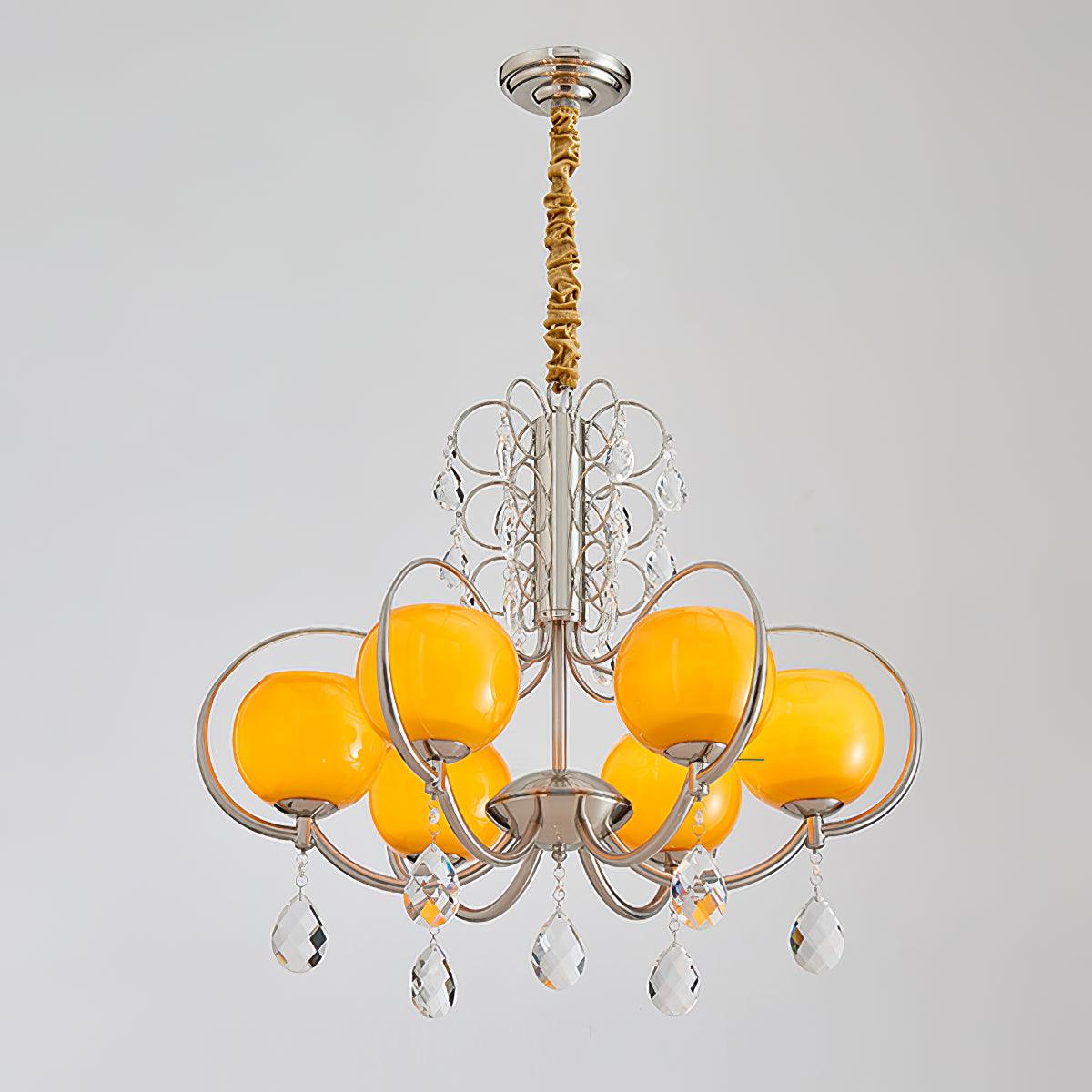 Jude Luxury Glass Chandelier-Neutral Decor