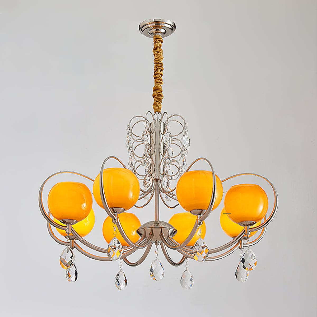 Jude Luxury Glass Chandelier-Neutral Decor