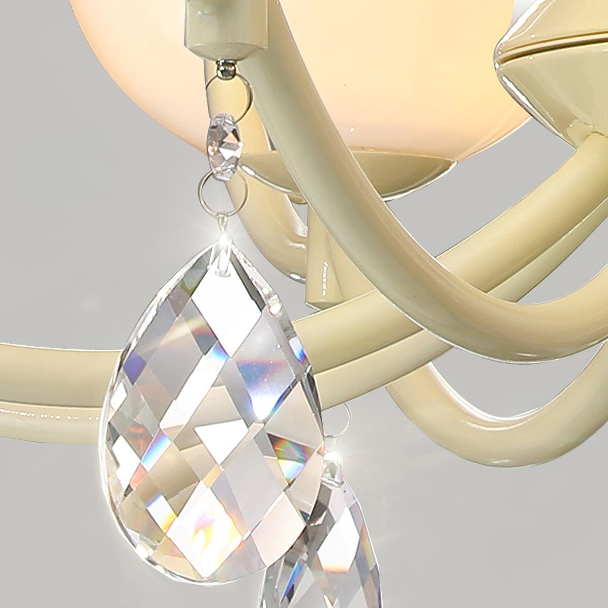 Jude Luxury Glass Chandelier-Neutral Decor