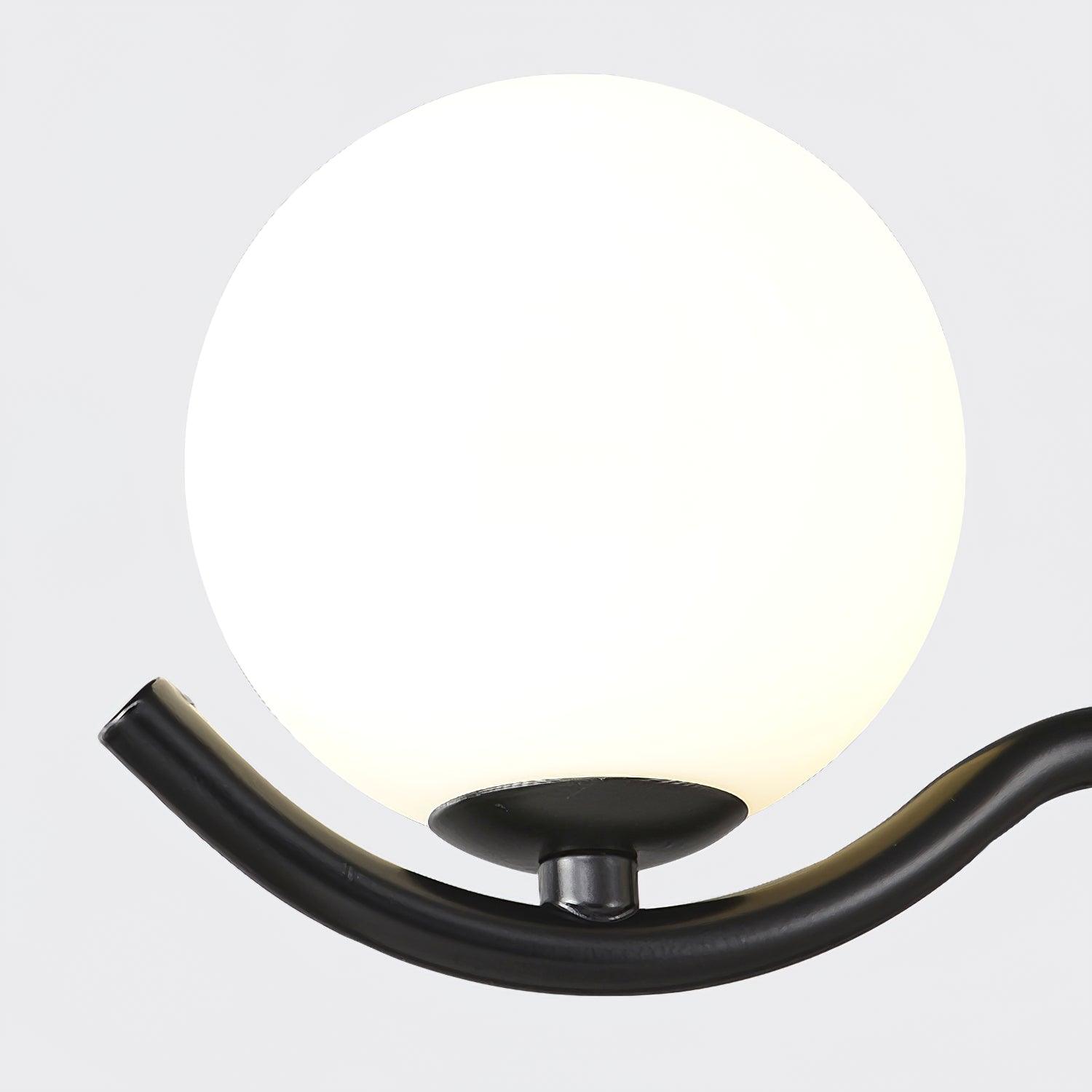 Kominex Pendant Lamp Frame Black Glass-Neutral Decor