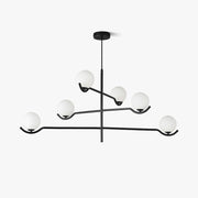 Kominex Pendant Lamp Frame Black Glass-Neutral Decor