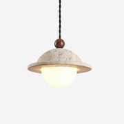 Ritta Donut Pendant Light Travertine