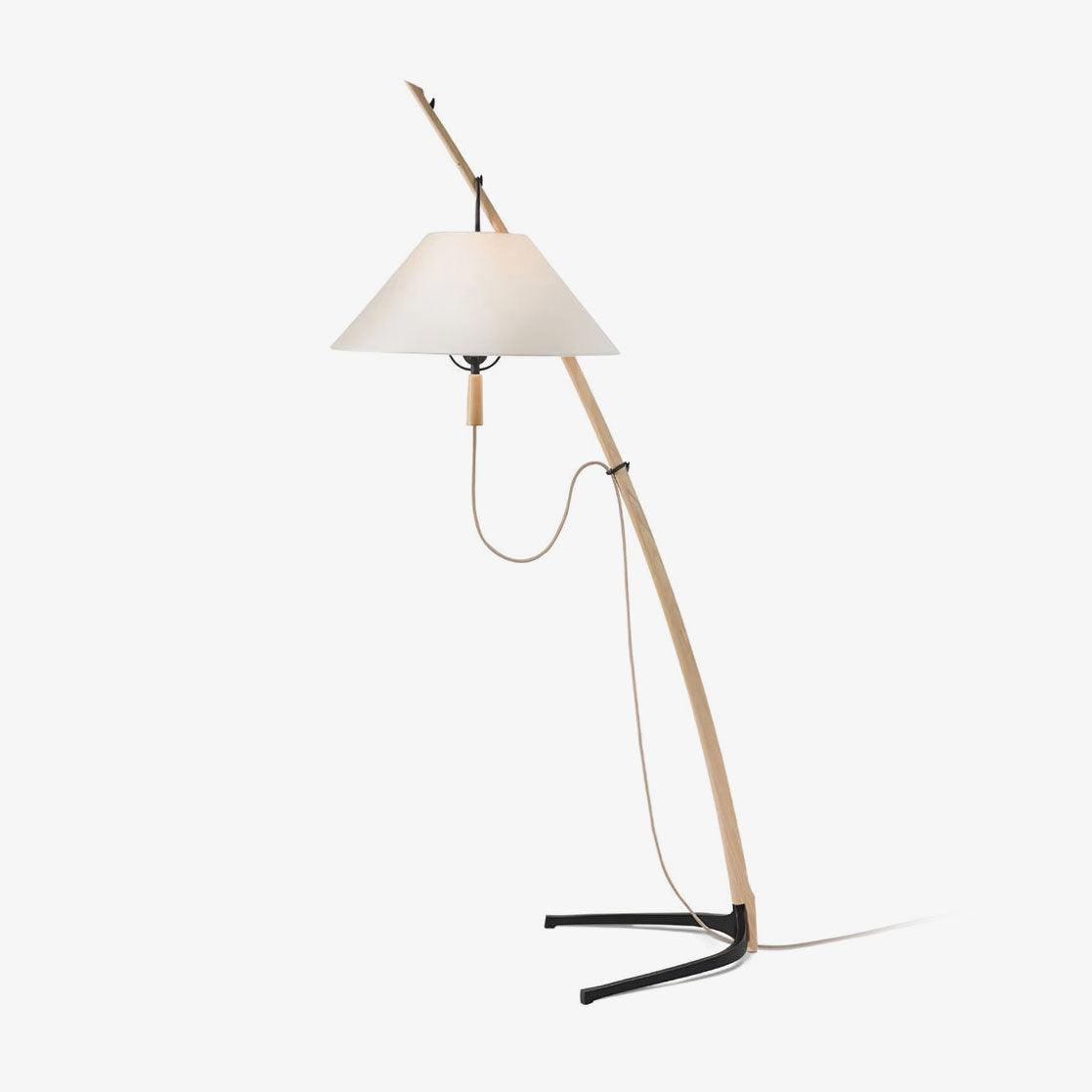 Irigen Arc Floor Lamp-Neutral Decor