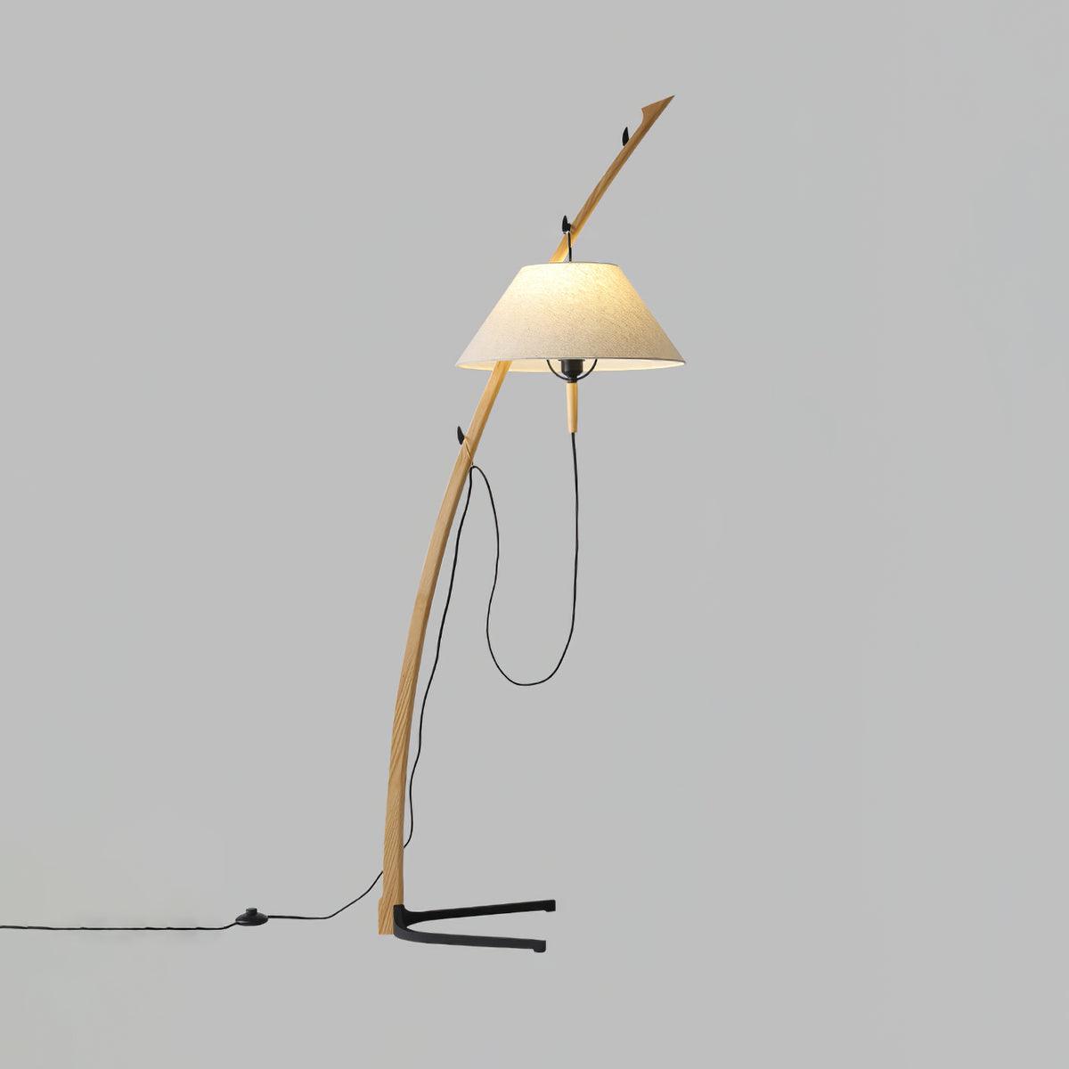 Irigen Arc Floor Lamp-Neutral Decor