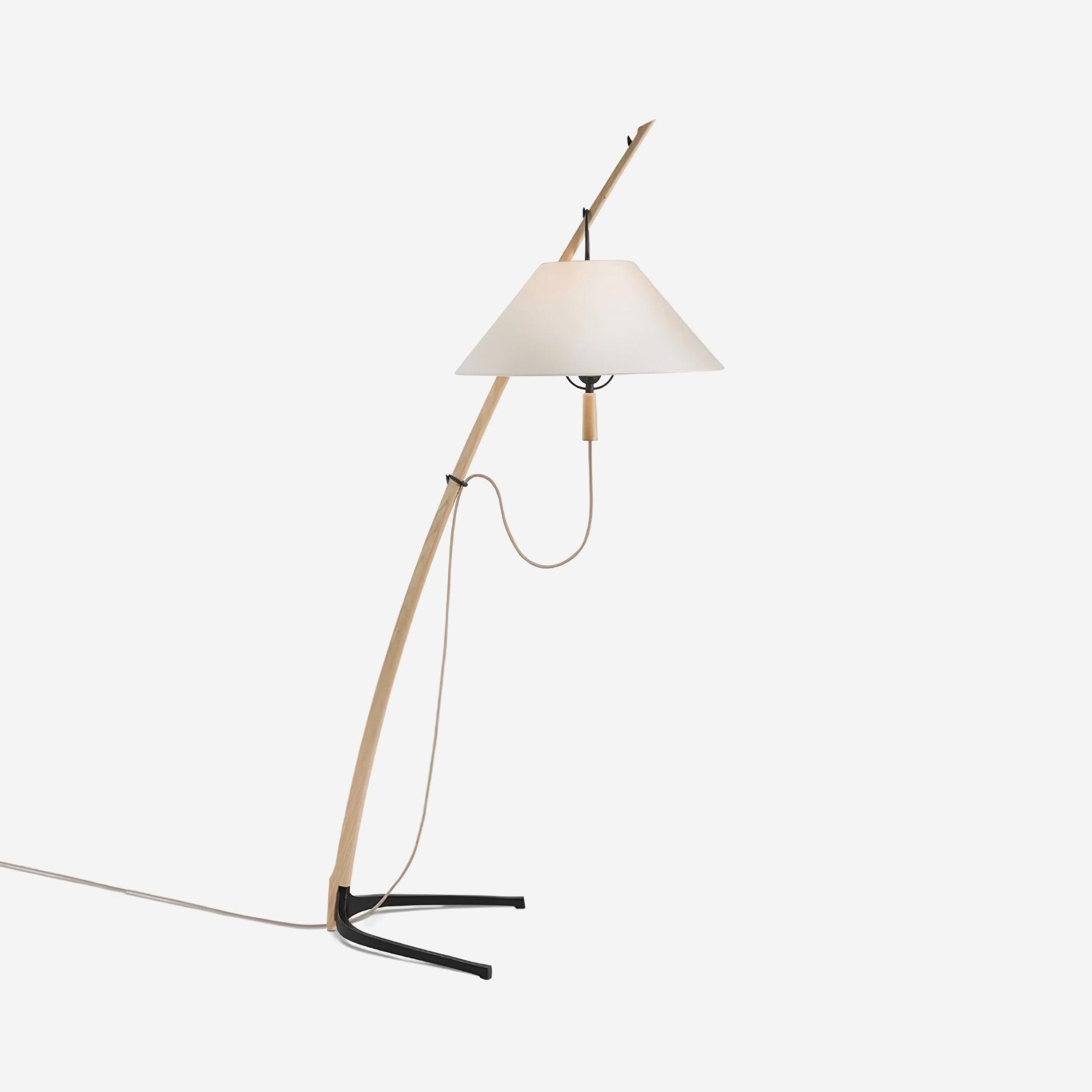 Irigen Arc Floor Lamp-Neutral Decor