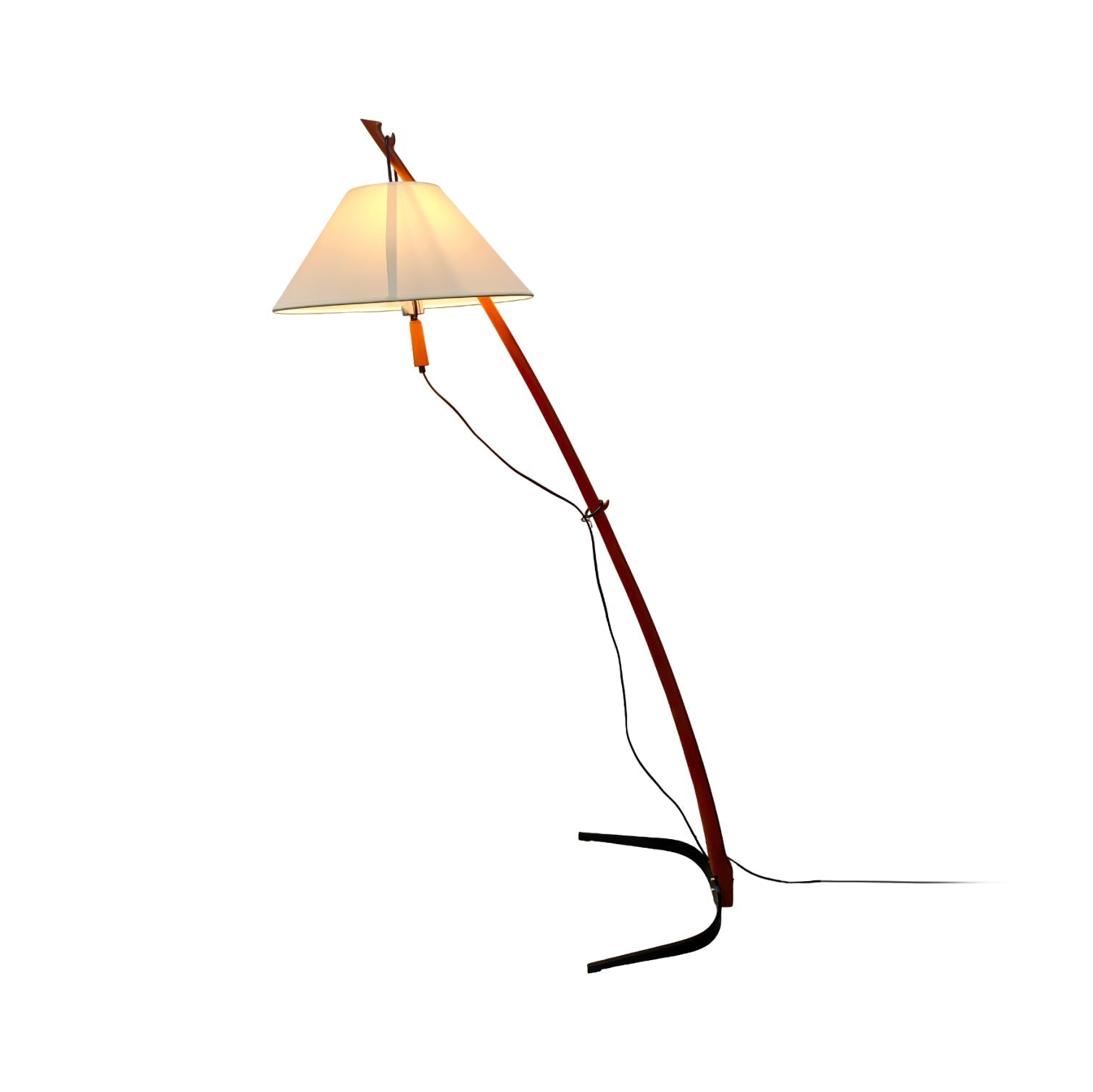 Irigen Arc Floor Lamp-Neutral Decor