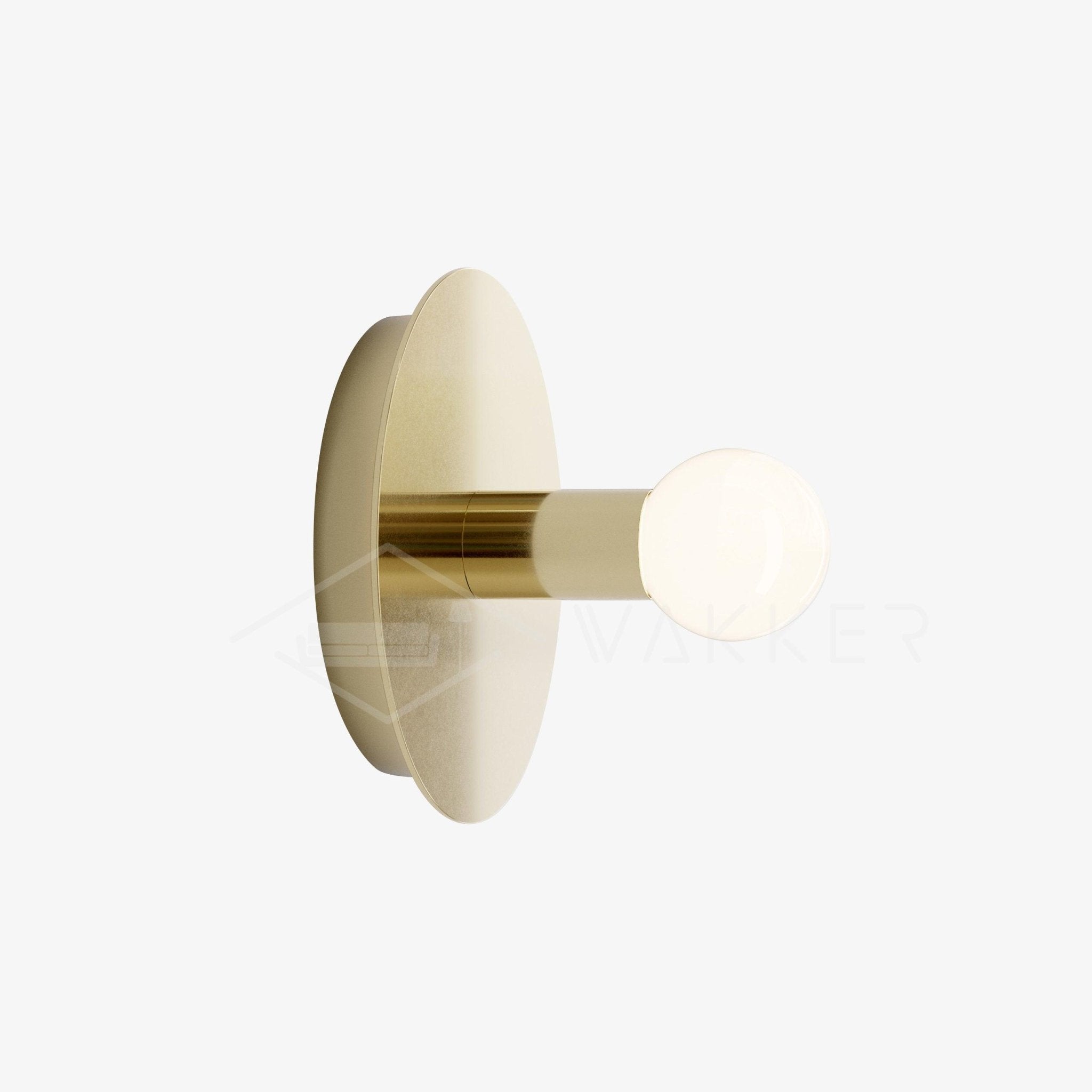 Lustra Wall Lamp Brass Bulb-Neutral Decor