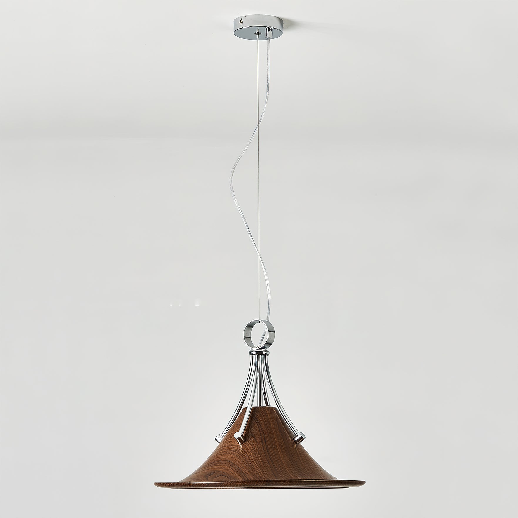 View from below looking up into the Dottie Pendant Light.