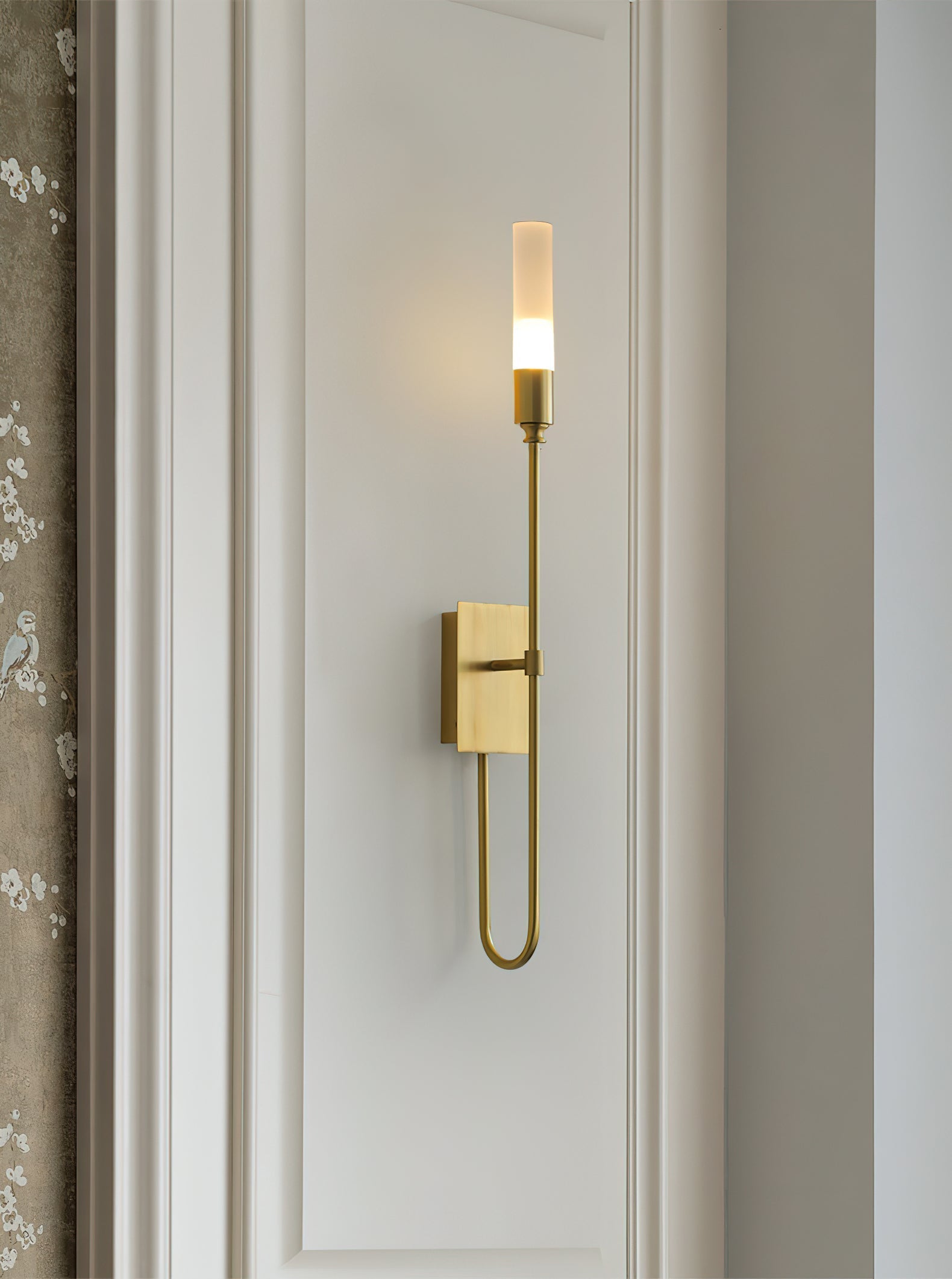 Yvori Wall Lamp Double Rod Minimalist-Neutral Decor