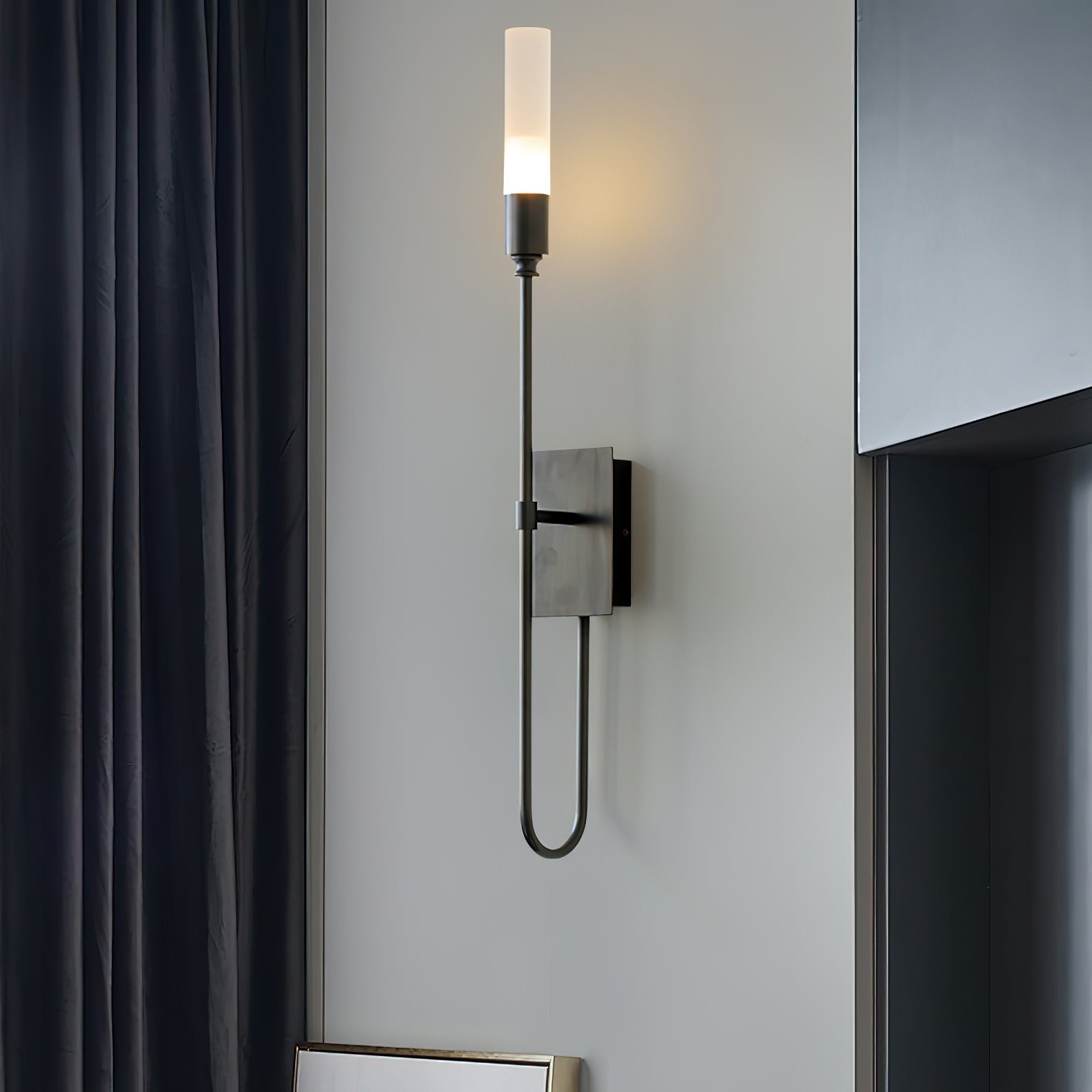 Yvori Wall Lamp Double Rod Minimalist-Neutral Decor