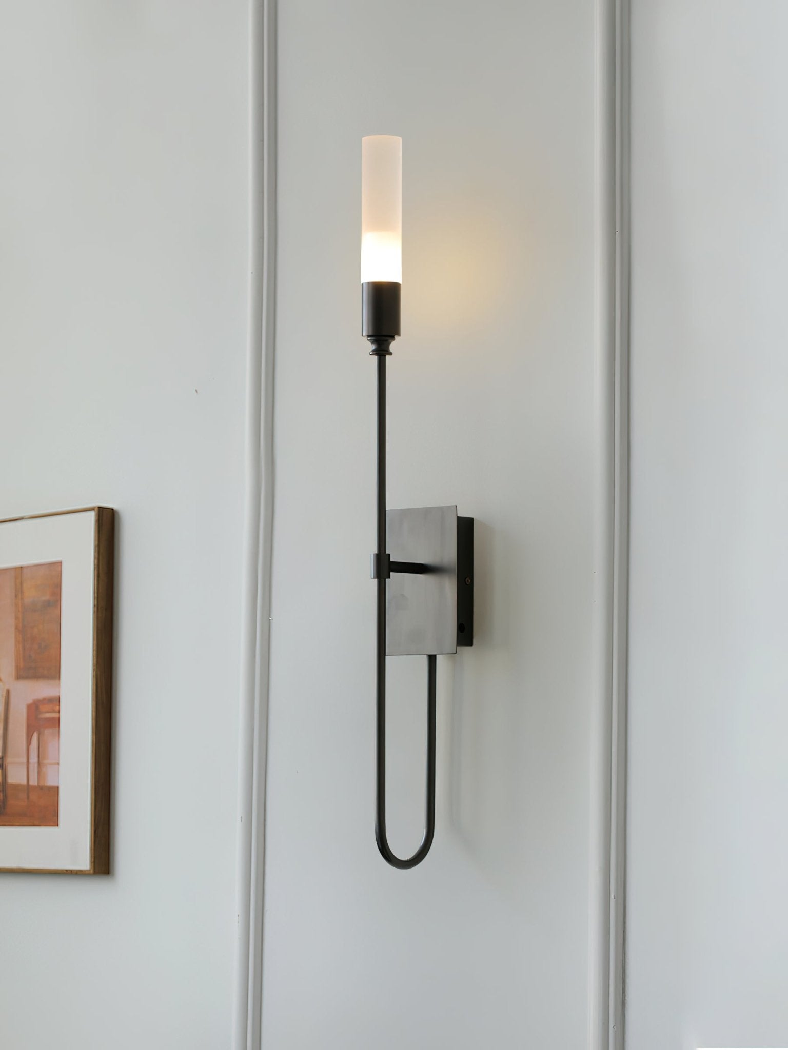Yvori Wall Lamp Double Rod Minimalist-Neutral Decor
