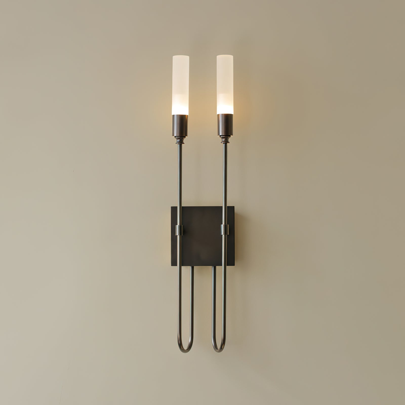 Yvori Wall Lamp Double Rod Minimalist-Neutral Decor