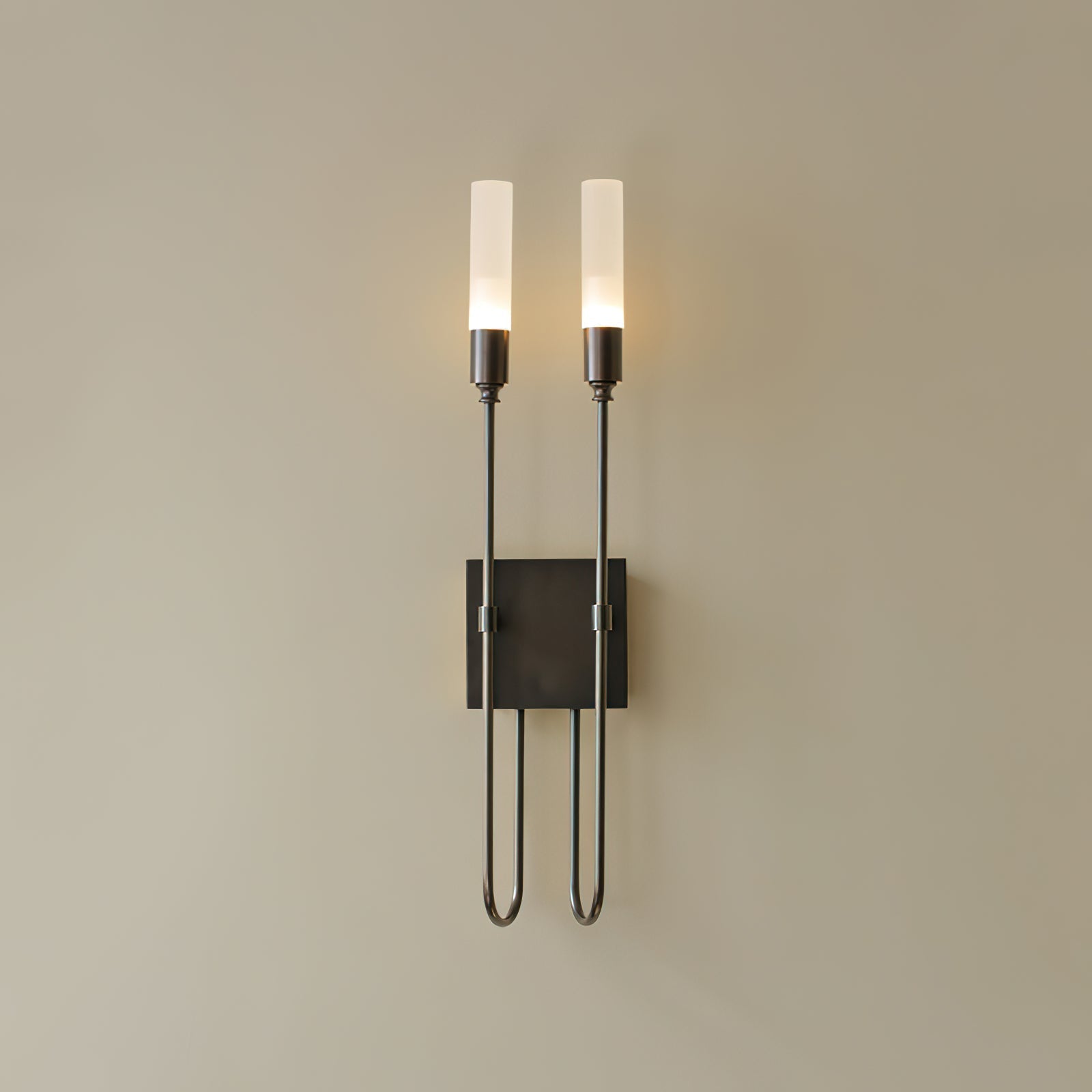 Yvori Wall Lamp Double Rod Minimalist-Neutral Decor