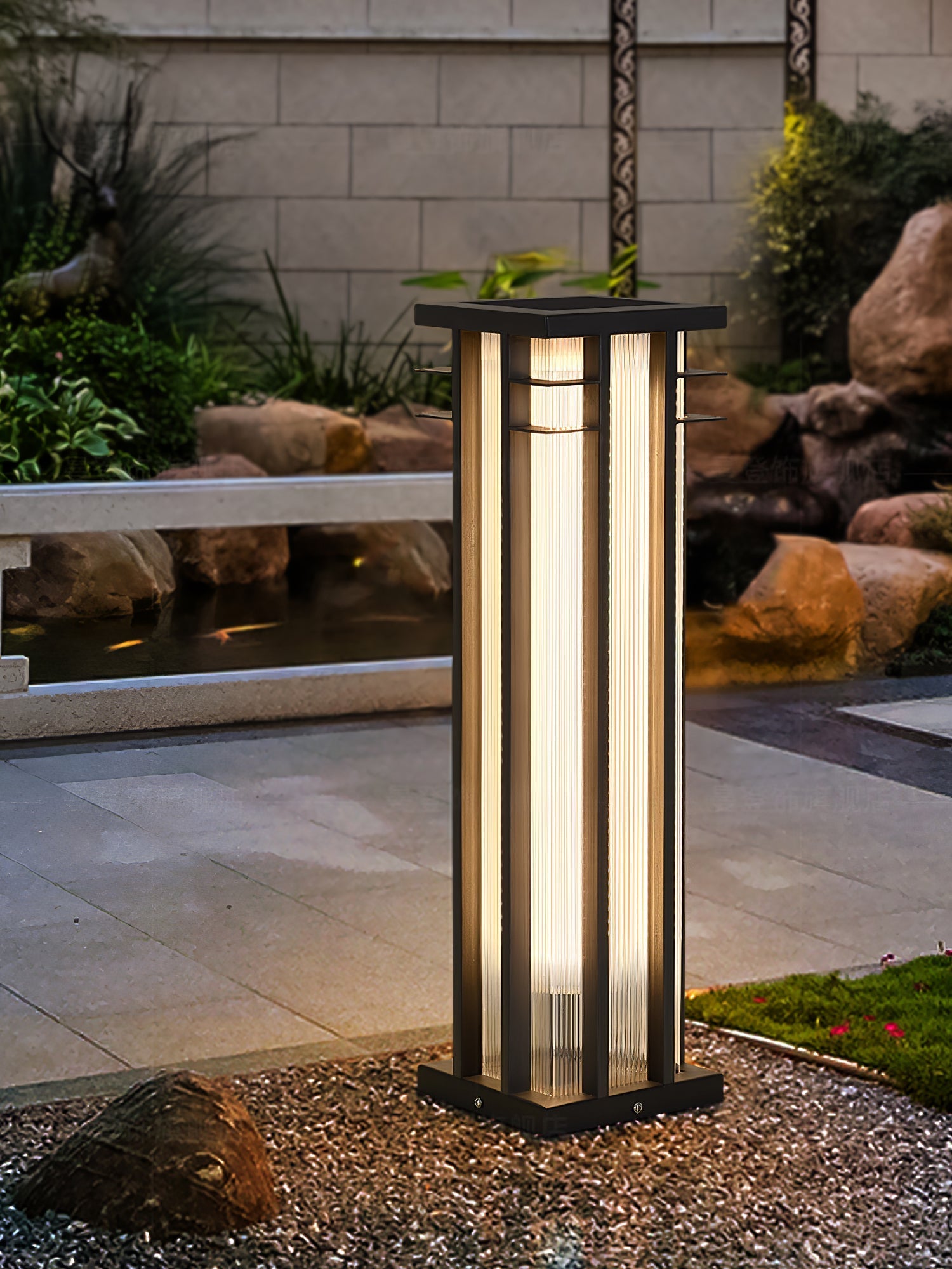 Strata Double Axis Outdoor Post Lamp-Neutral Decor