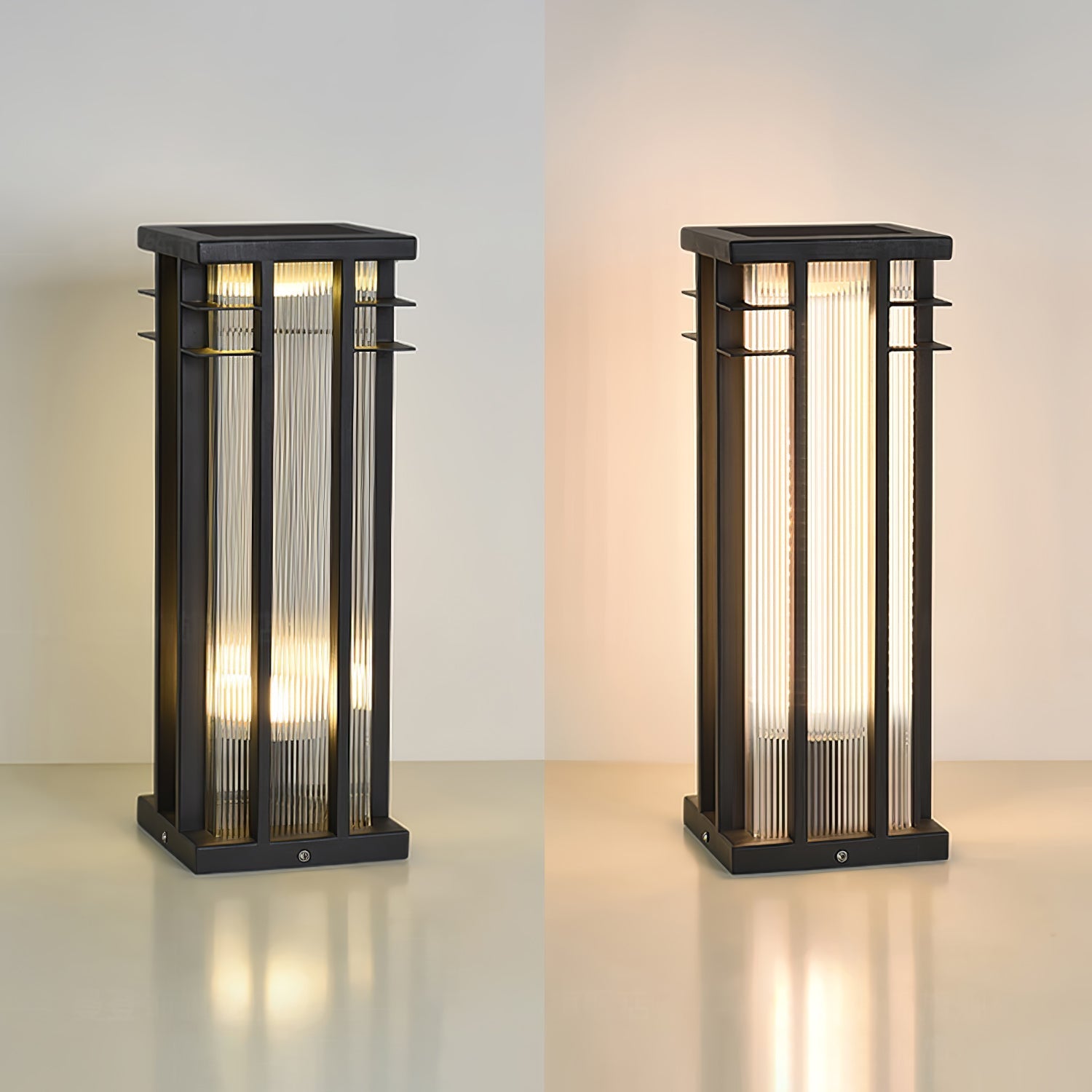 Strata Double Axis Outdoor Post Lamp-Neutral Decor