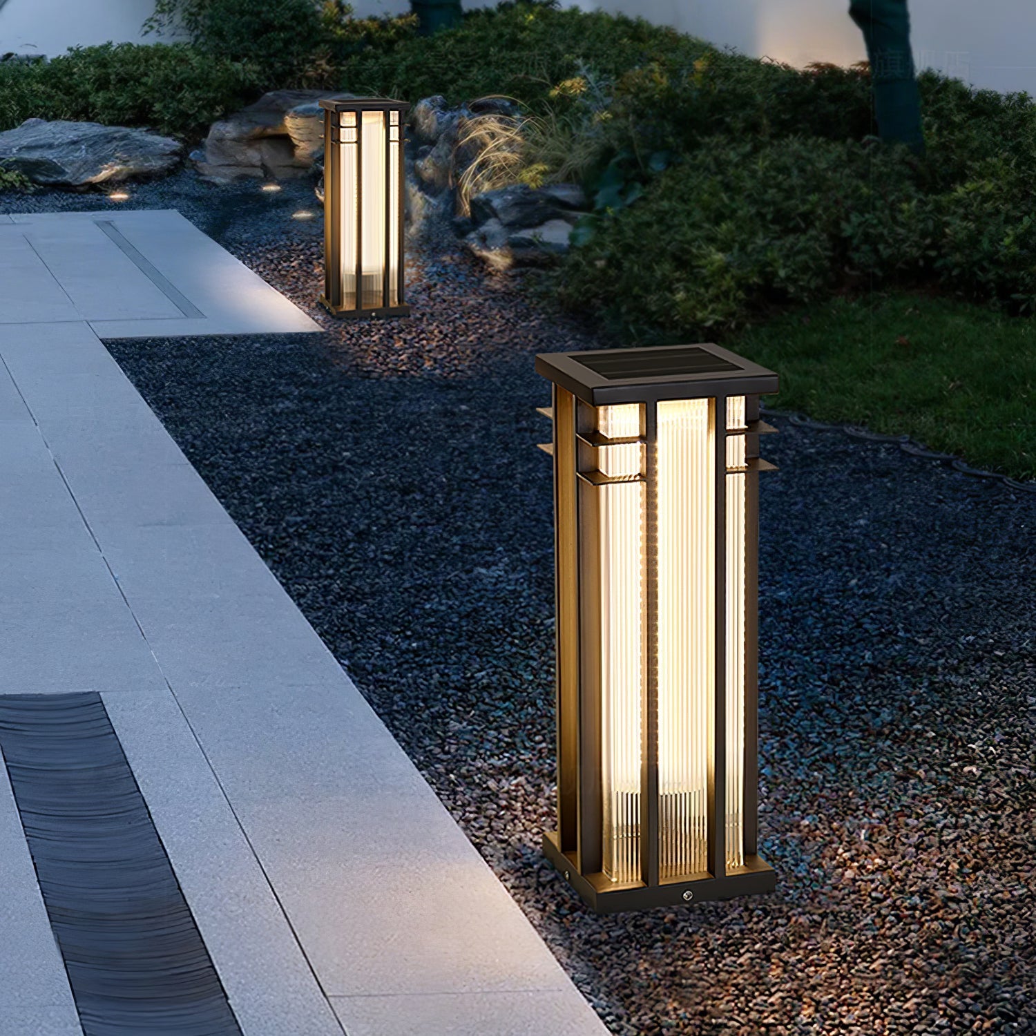 Strata Double Axis Outdoor Post Lamp-Neutral Decor