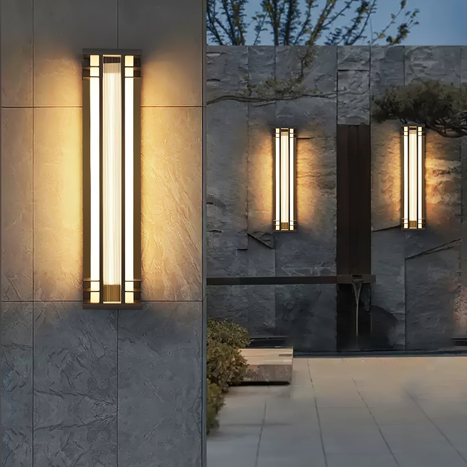 Nevenor Unique Double Axis Outdoor Wall Lamp-Neutral Decor
