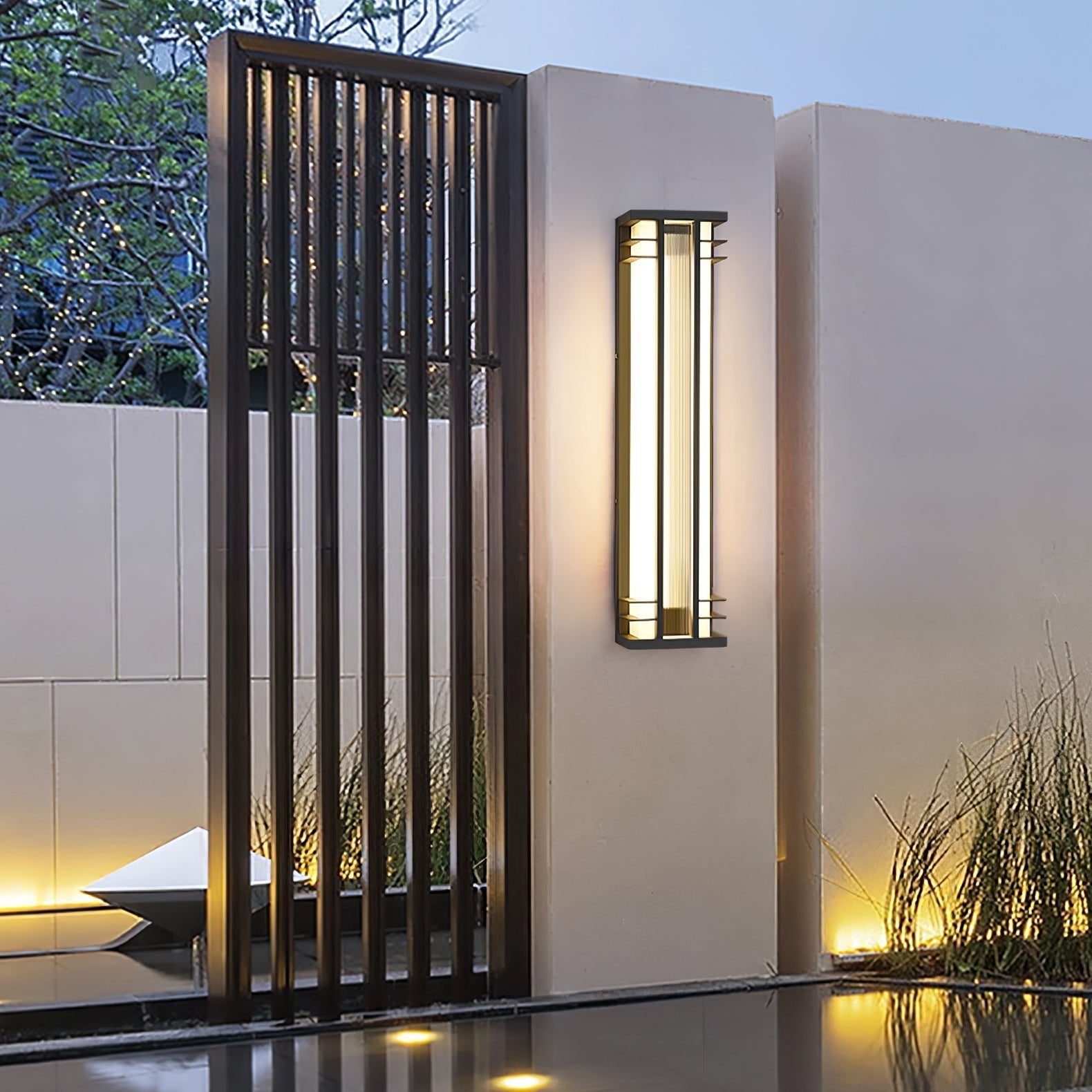 Nevenor Unique Double Axis Outdoor Wall Lamp-Neutral Decor