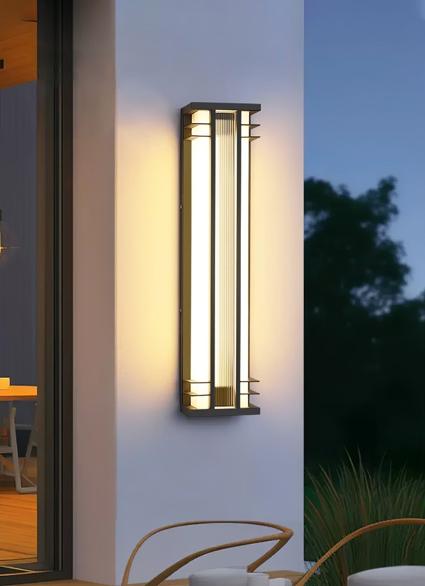 Nevenor Unique Double Axis Outdoor Wall Lamp-Neutral Decor