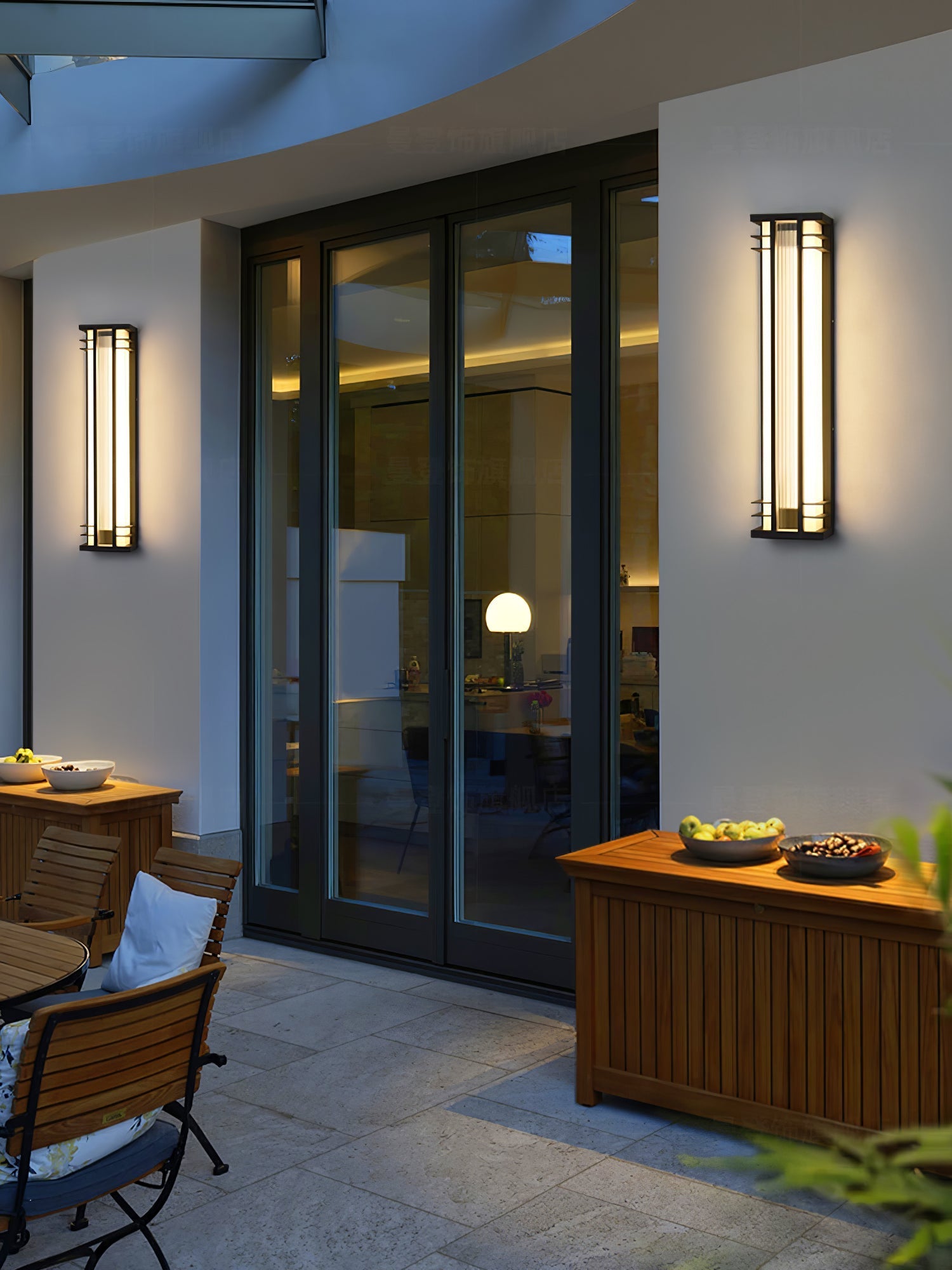 Nevenor Unique Double Axis Outdoor Wall Lamp-Neutral Decor