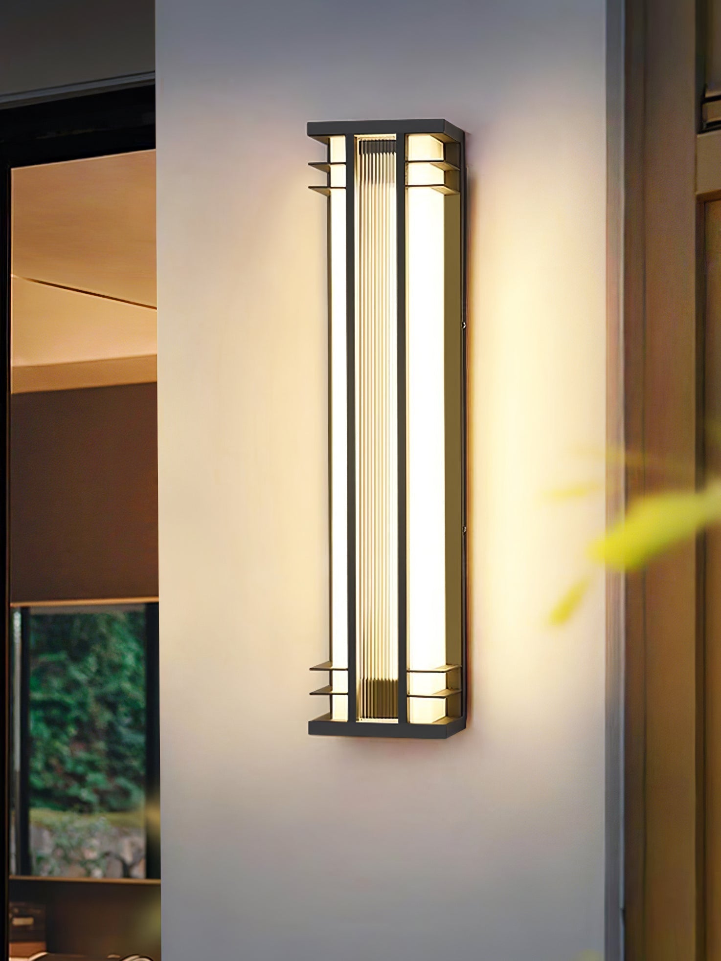 Nevenor Unique Double Axis Outdoor Wall Lamp-Neutral Decor