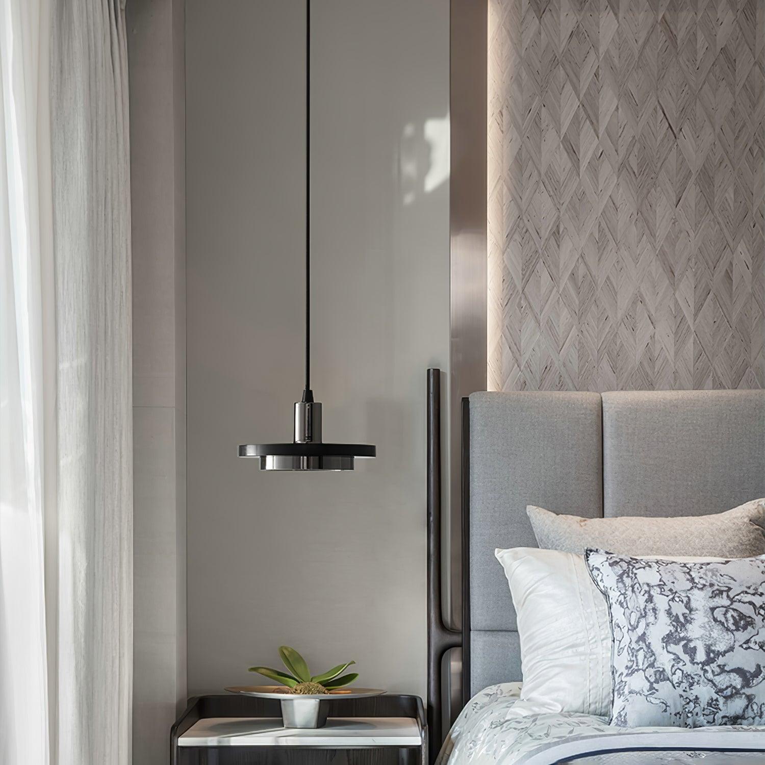Bram Pendant Lamp Marble Double Circle Modern-Neutral Decor