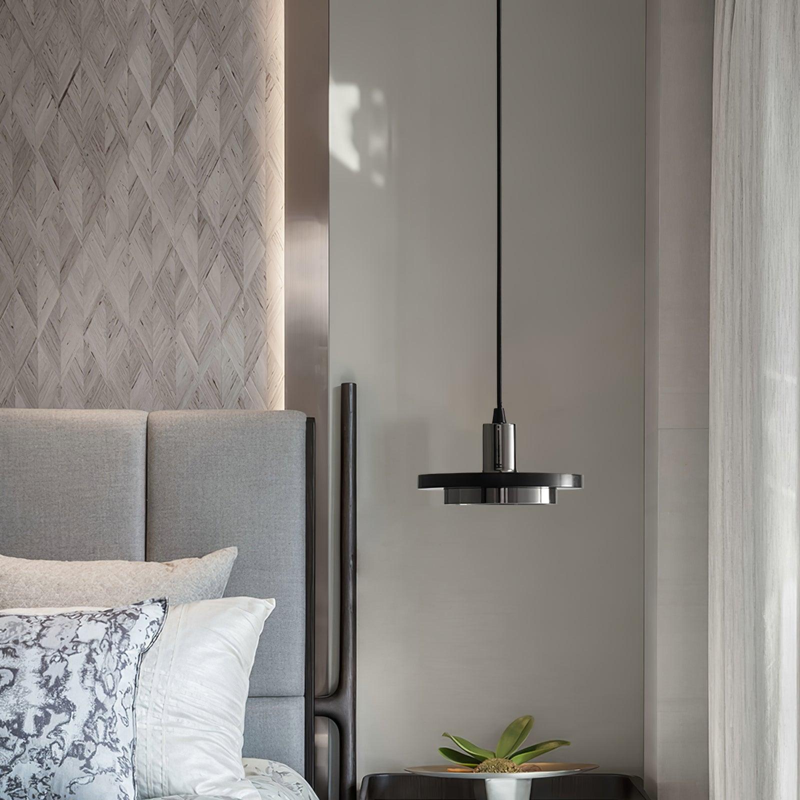 Bram Pendant Lamp Marble Double Circle Modern-Neutral Decor
