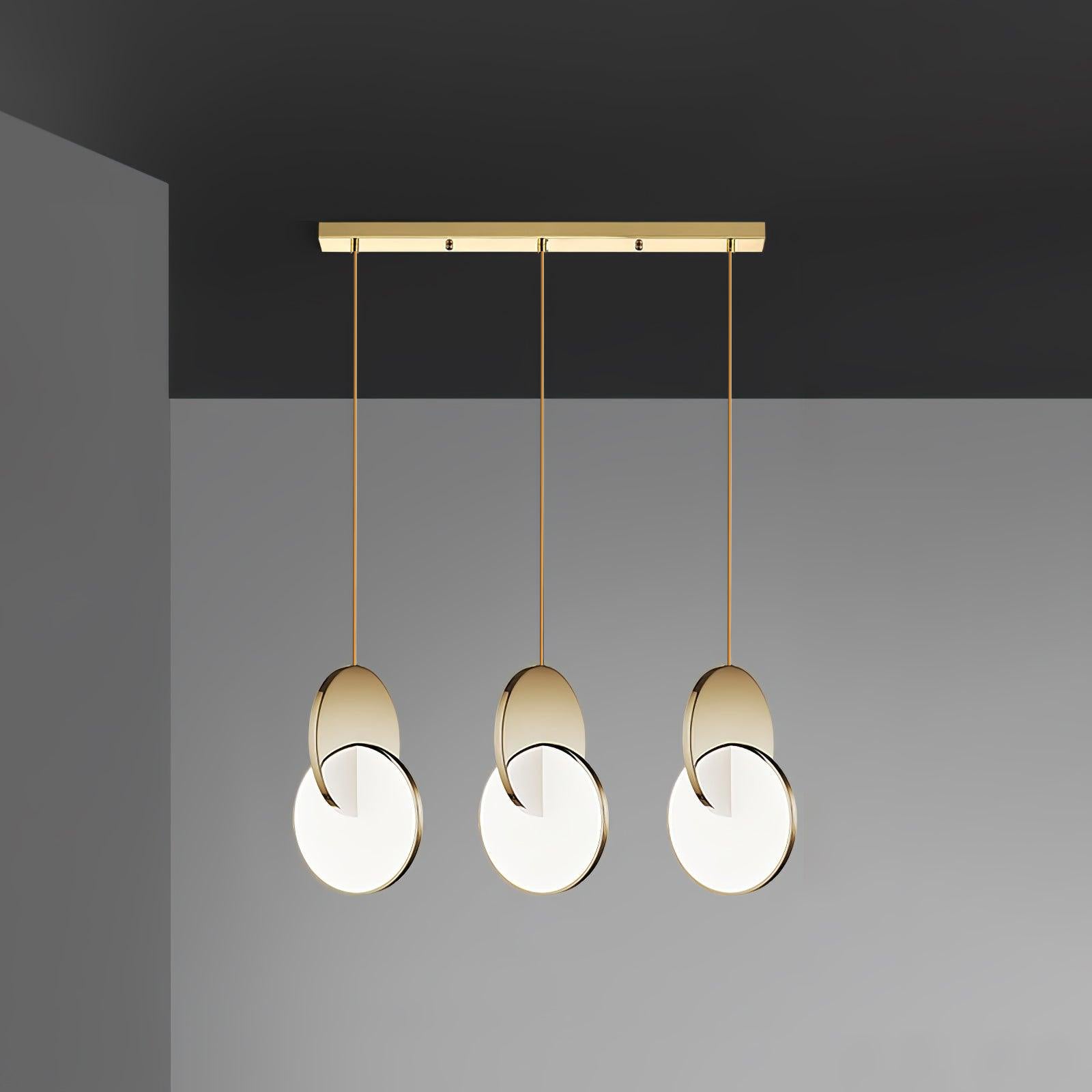 Lysola Wood Ring Pendant Light-Neutral Decor