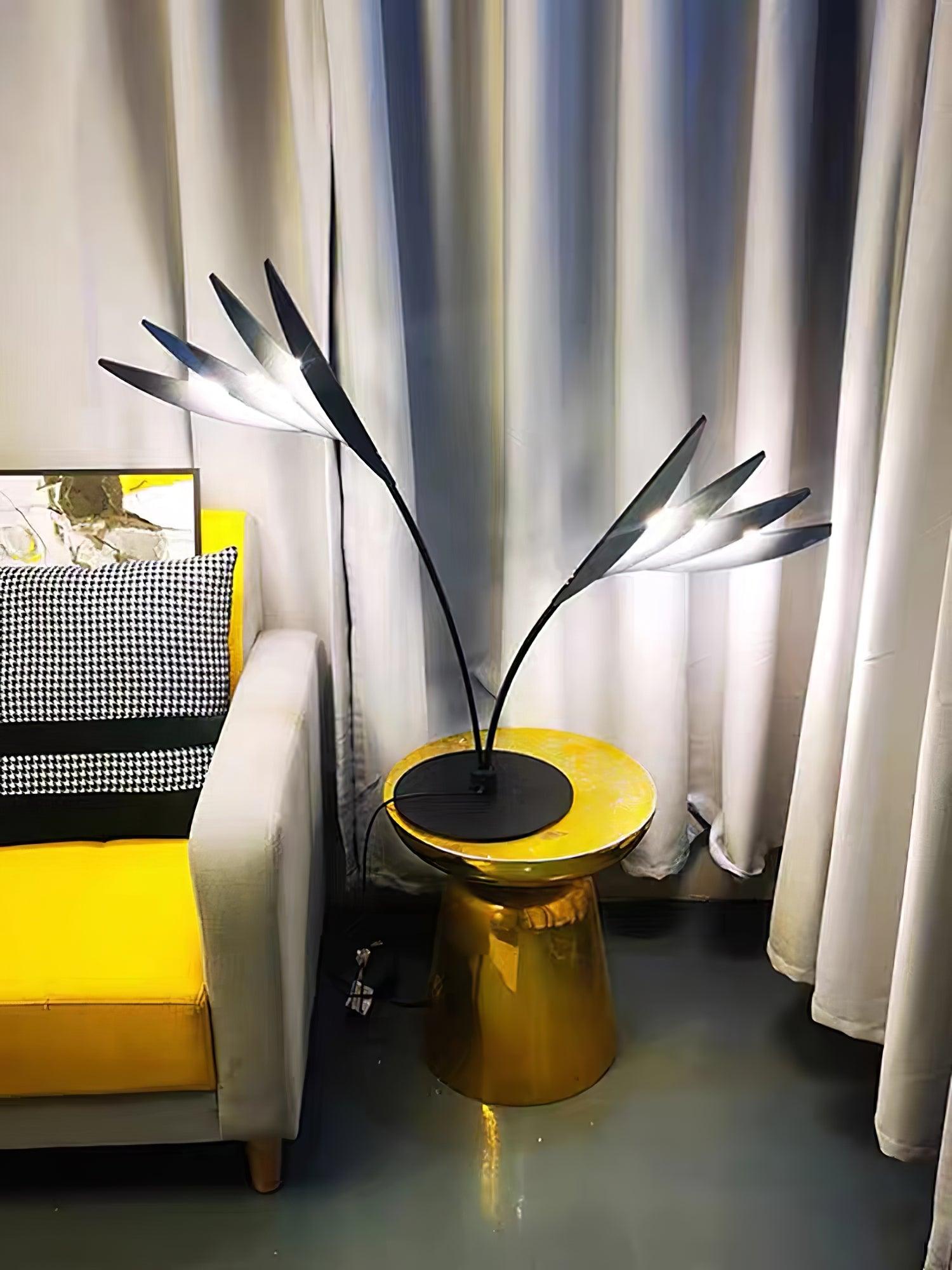 Palmara Art Deco Table Lamp-Neutral Decor