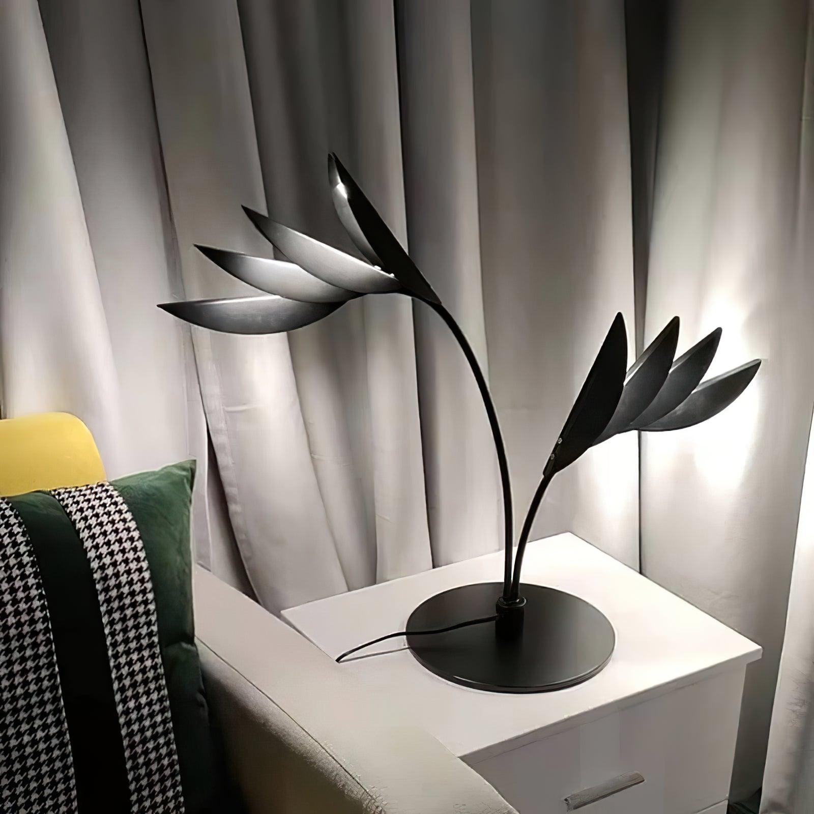 Palmara Art Deco Table Lamp-Neutral Decor