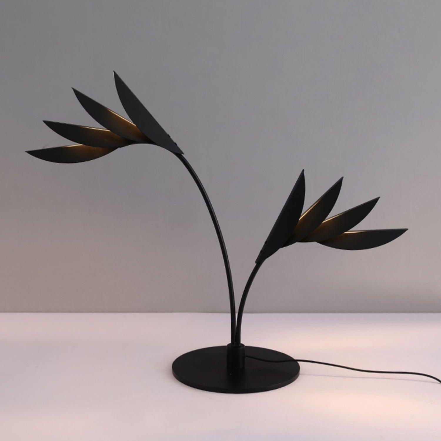 Palmara Art Deco Table Lamp-Neutral Decor