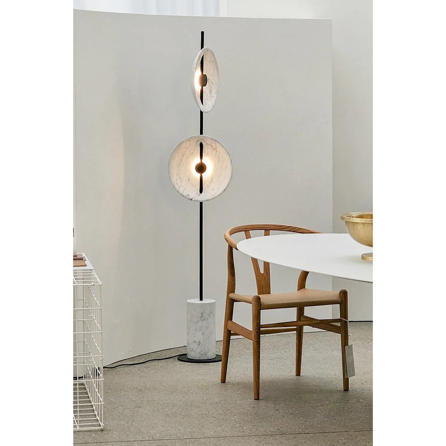 Dione Moon Floor Lamp