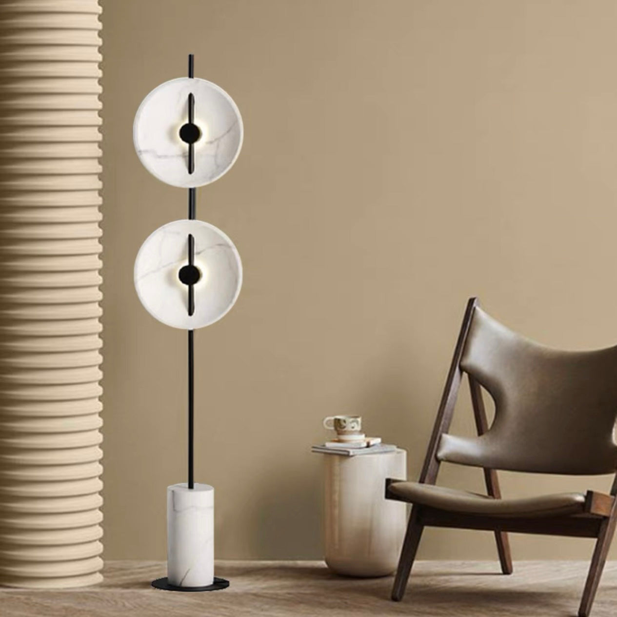 Dione Moon Floor Lamp