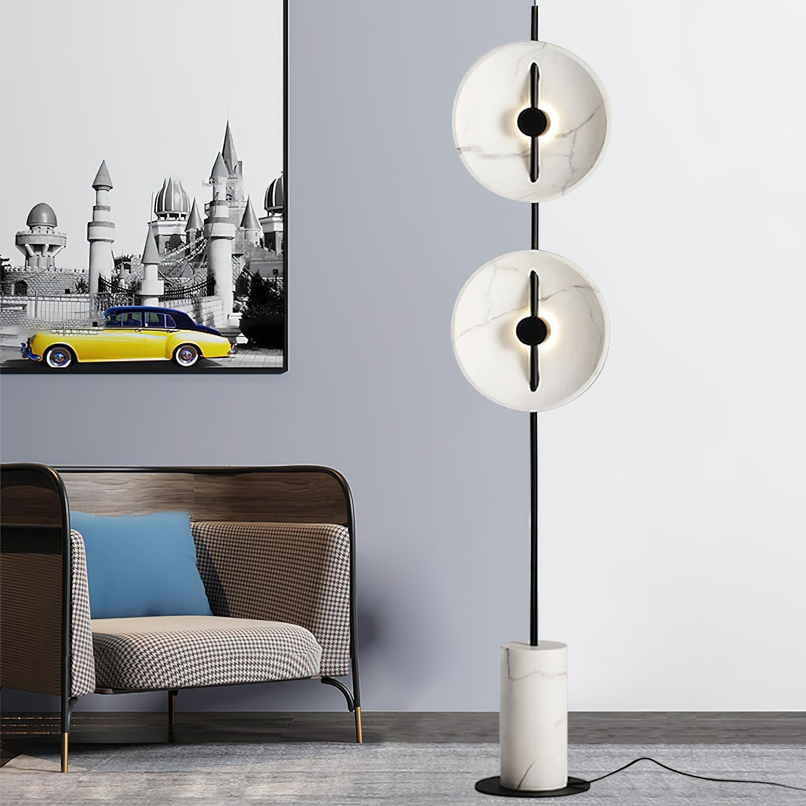 Dione Moon Floor Lamp