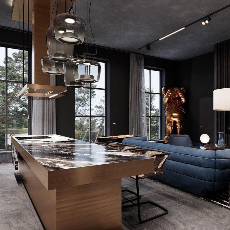 Sevely Contemporary Pendant Lamp-Neutral Decor
