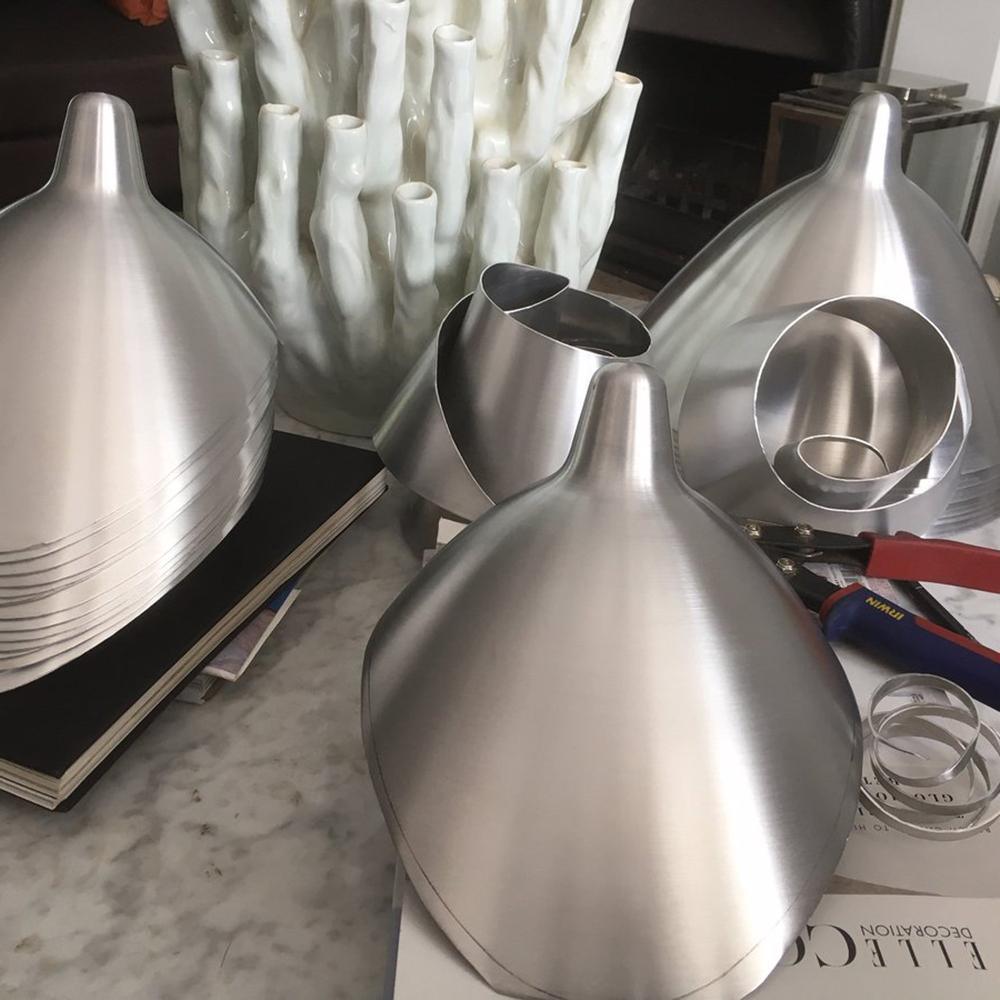 Solara Ceiling Lamp Three Arm Black Sculptural-Neutral Decor