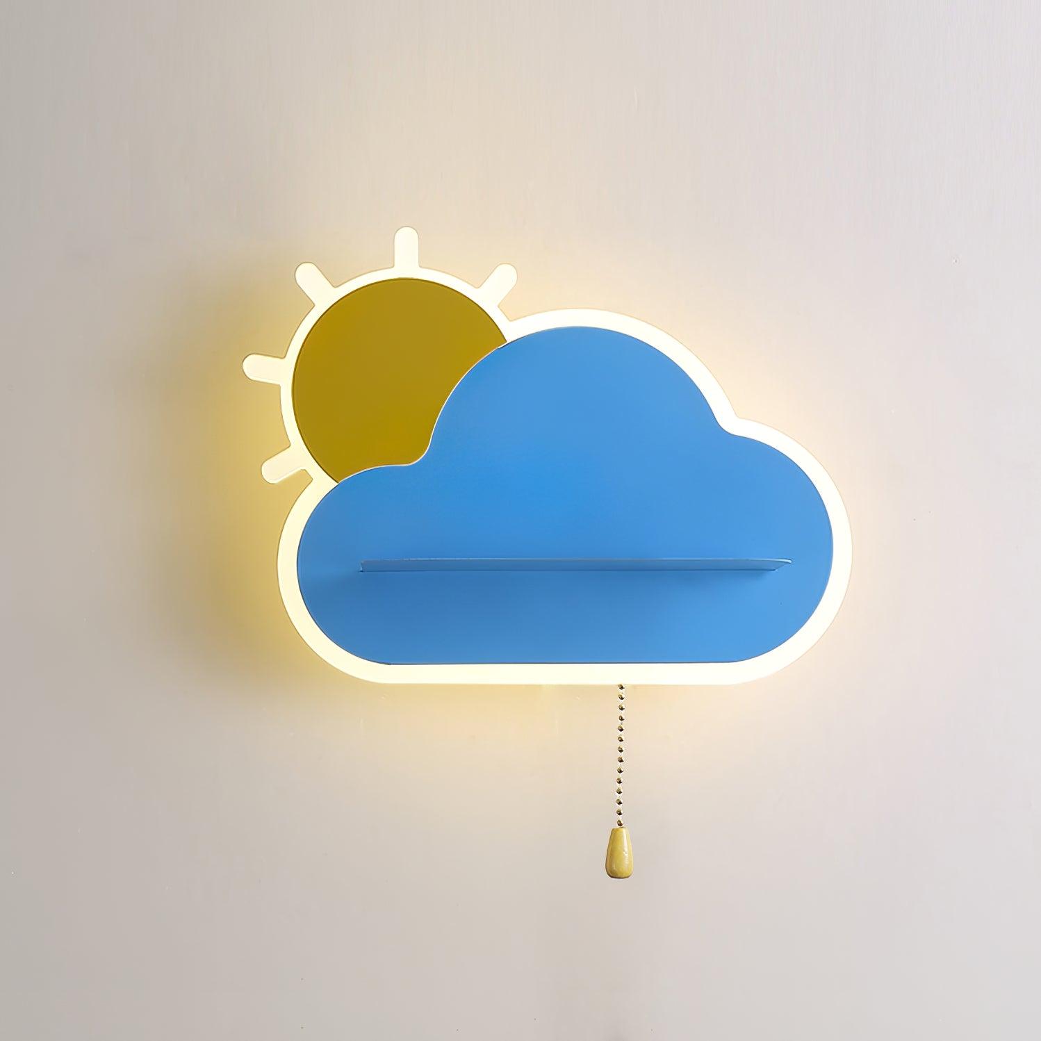 Cura Dreamier Cloud Art Wall Lamp-Neutral Decor
